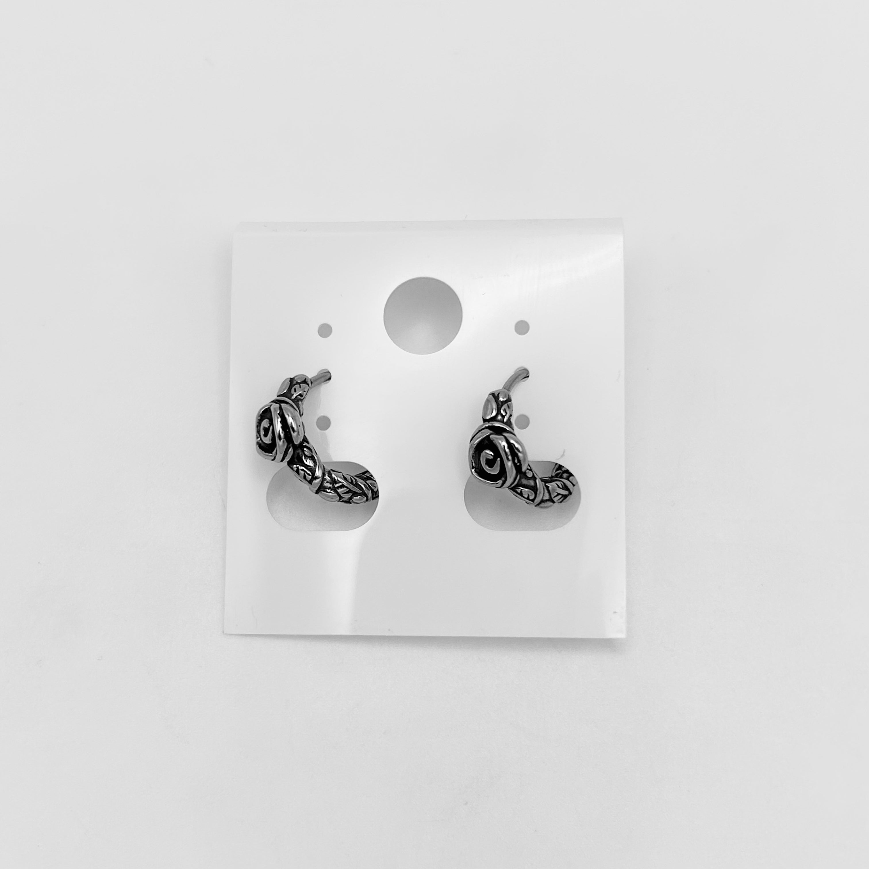 Huggie Earrings - Stainless Steel - HES-1207