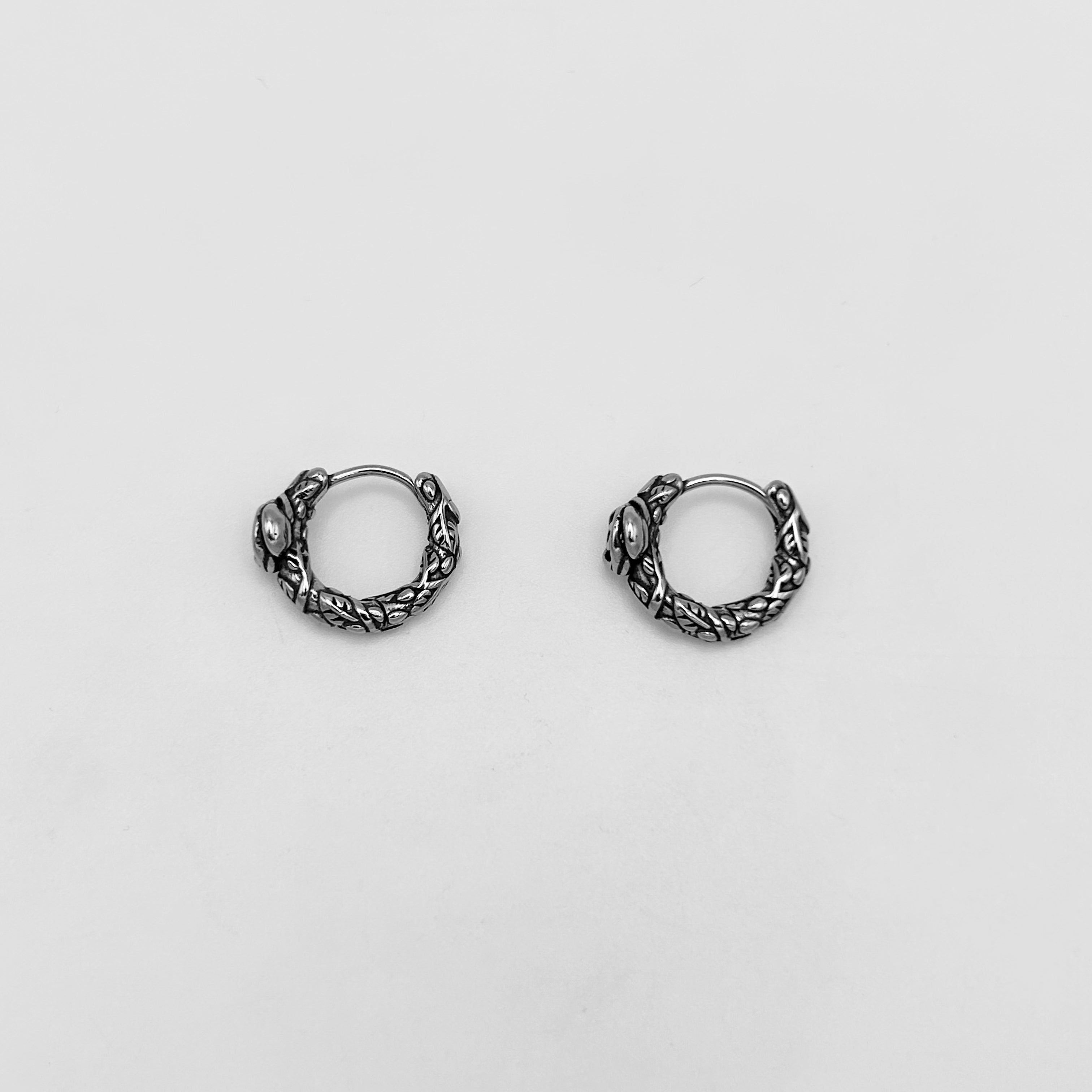 Huggie Earrings - Stainless Steel - HES-1207