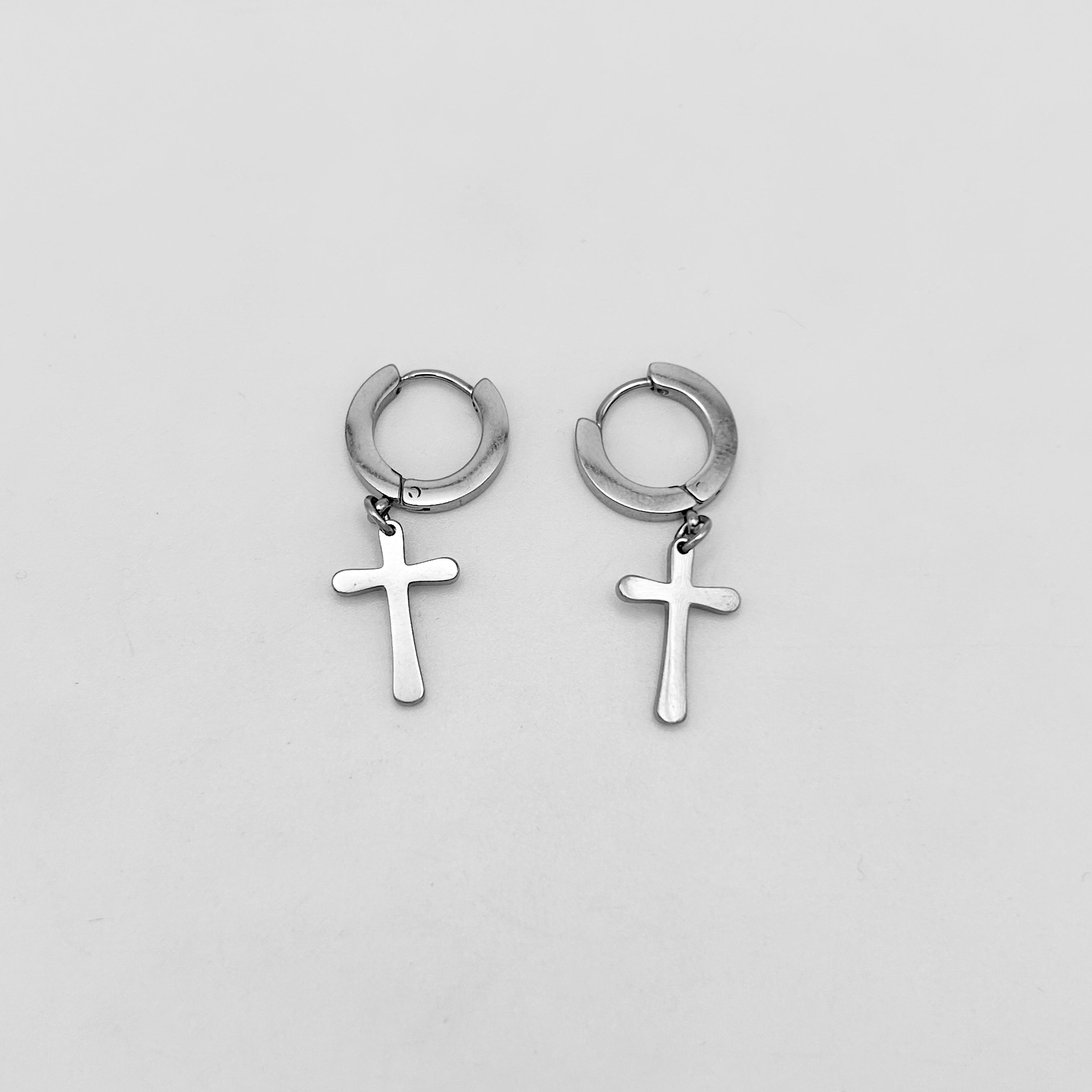 Huggie Earrings - Stainless Steel - HES-1208