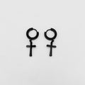 Huggie Earrings - Stainless Steel - HES-1210