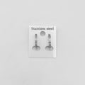Huggie Earrings - Stainless Steel - HES-1214