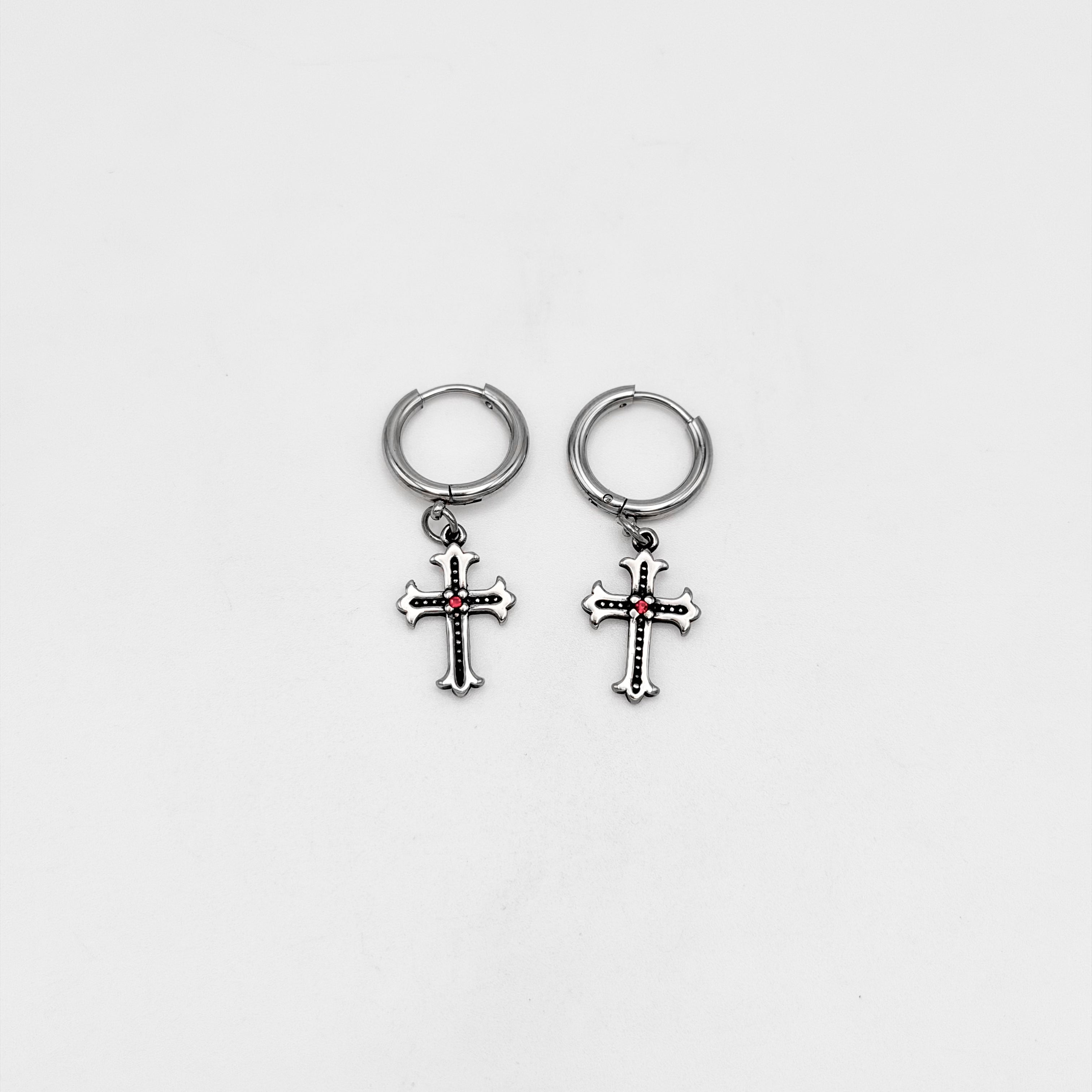 Huggie Earrings - Stainless Steel - HES-1220