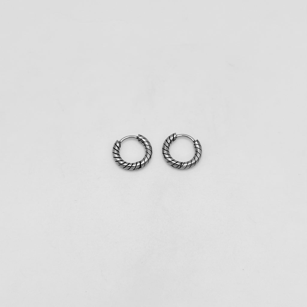 Huggie Earrings - Stainless Steel - HES-1222