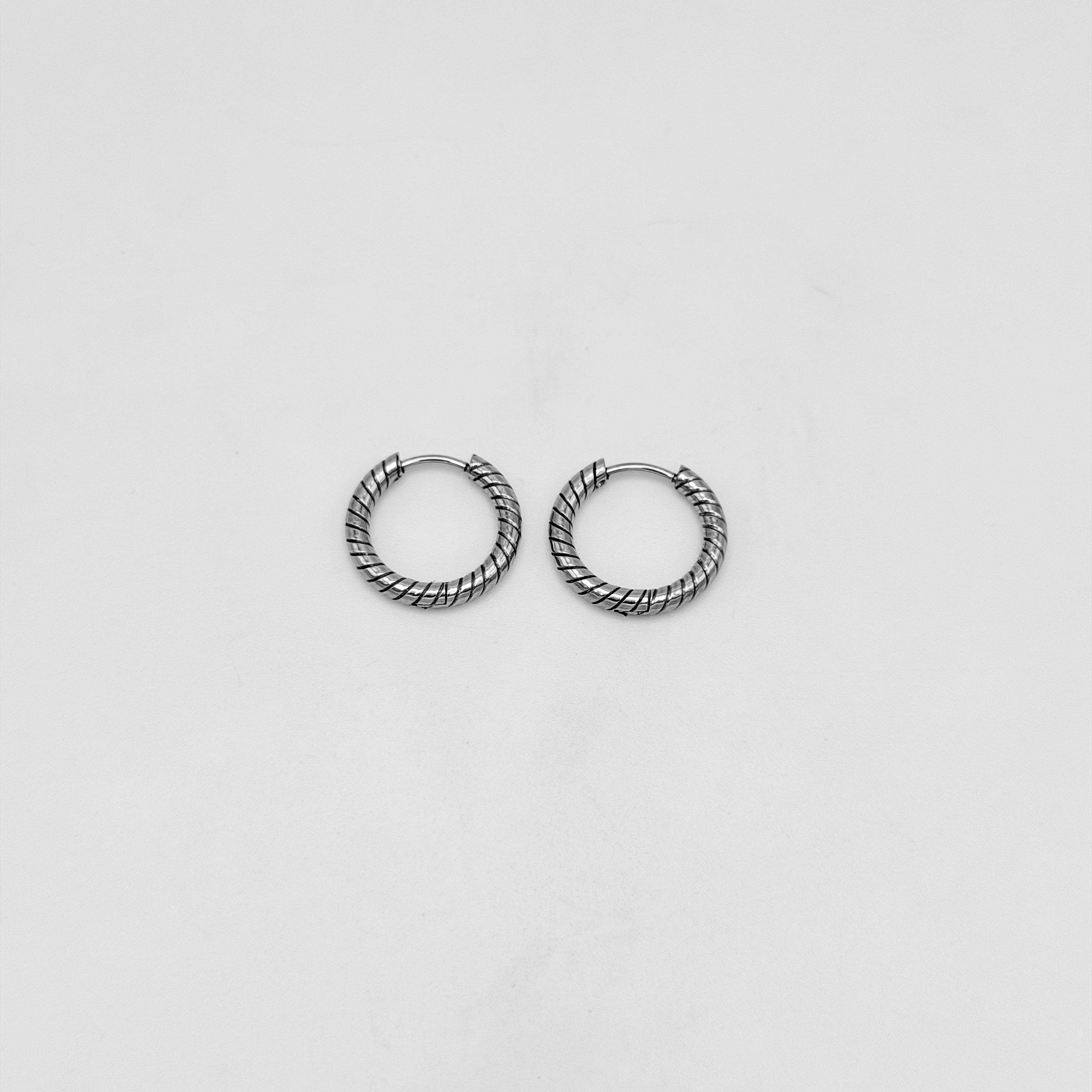 Huggie Earrings - Stainless Steel - HES-1222