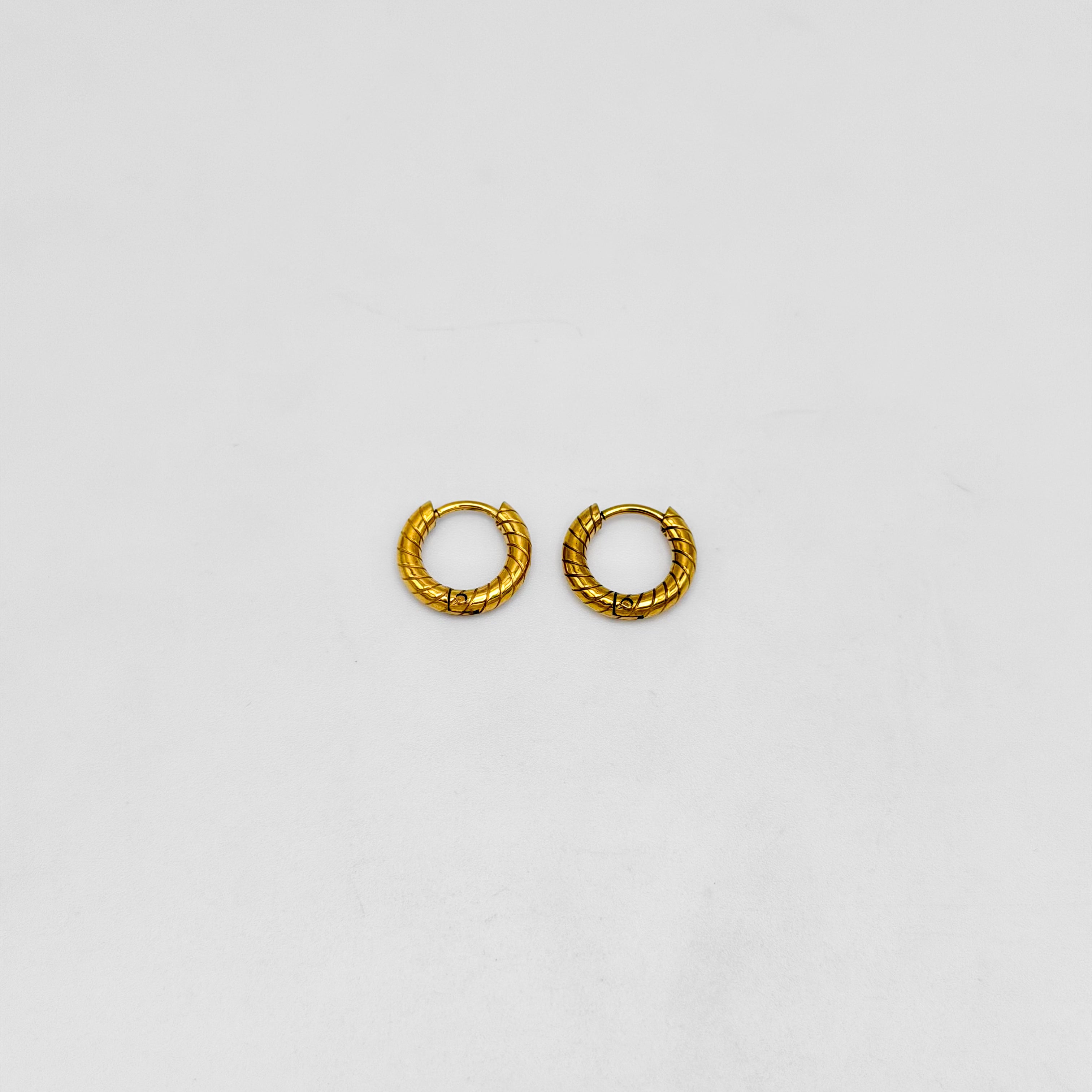Huggie Earrings - Stainless Steel - HES-1222