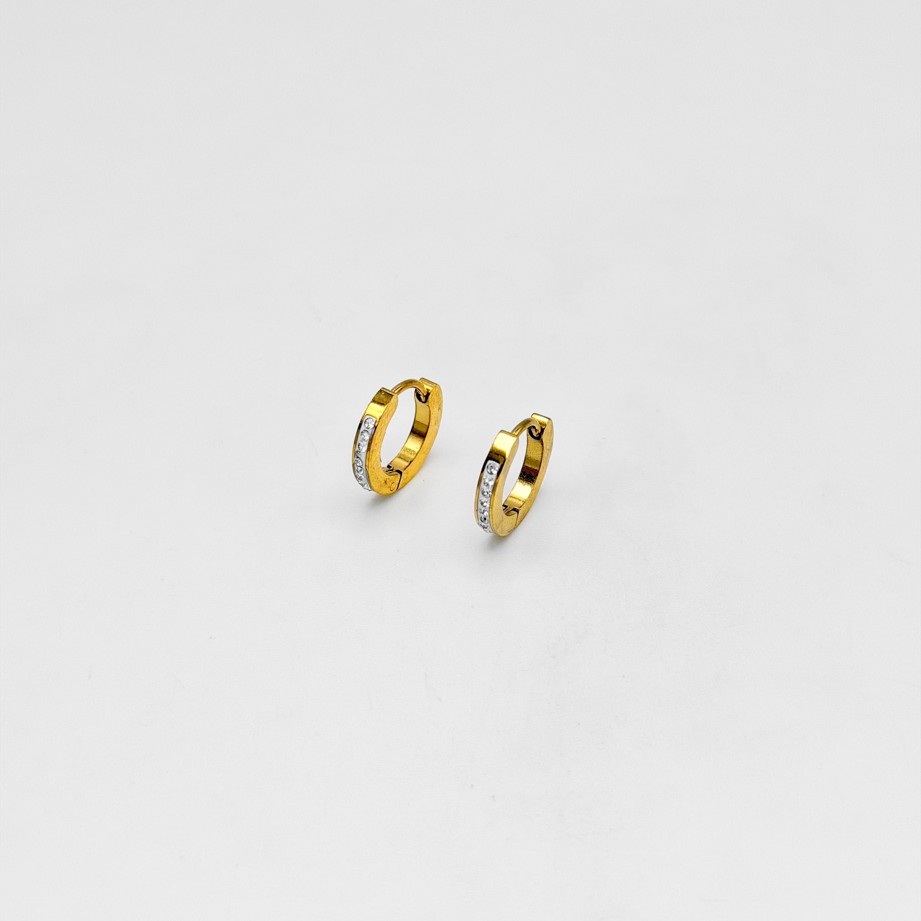 Huggie Earrings - Stainless Steel - HES-1223