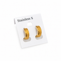 Huggie Earrings - Stainless Steel - HES-1228