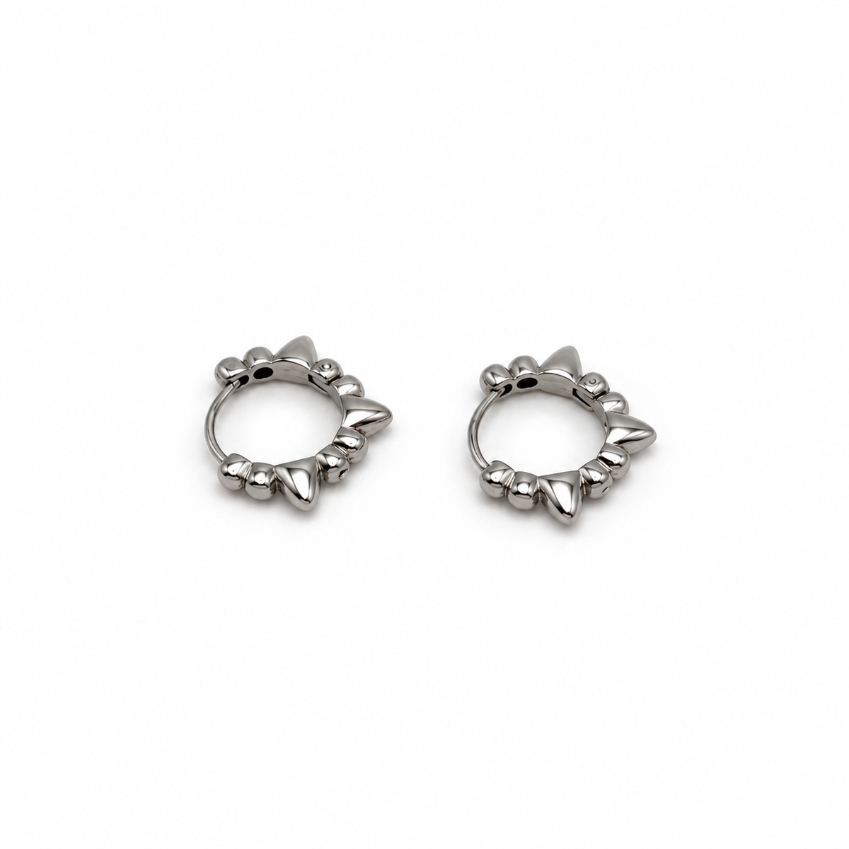 Huggie Earrings - Stainless Steel - HES-1229