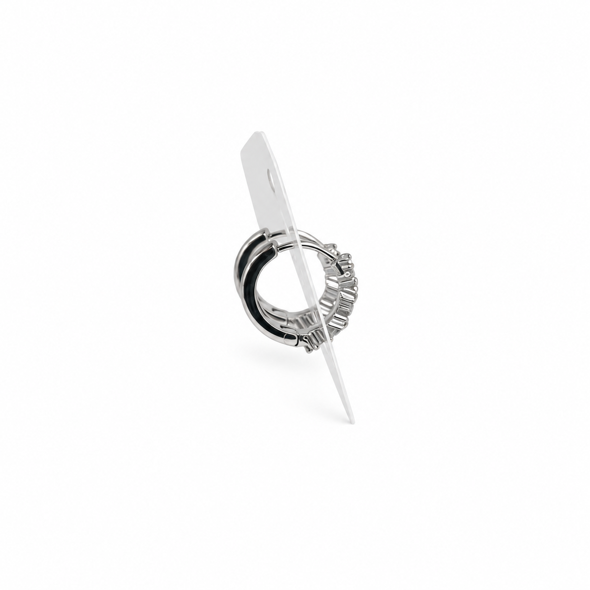 Huggie Earrings - Stainless Steel - HES-1230