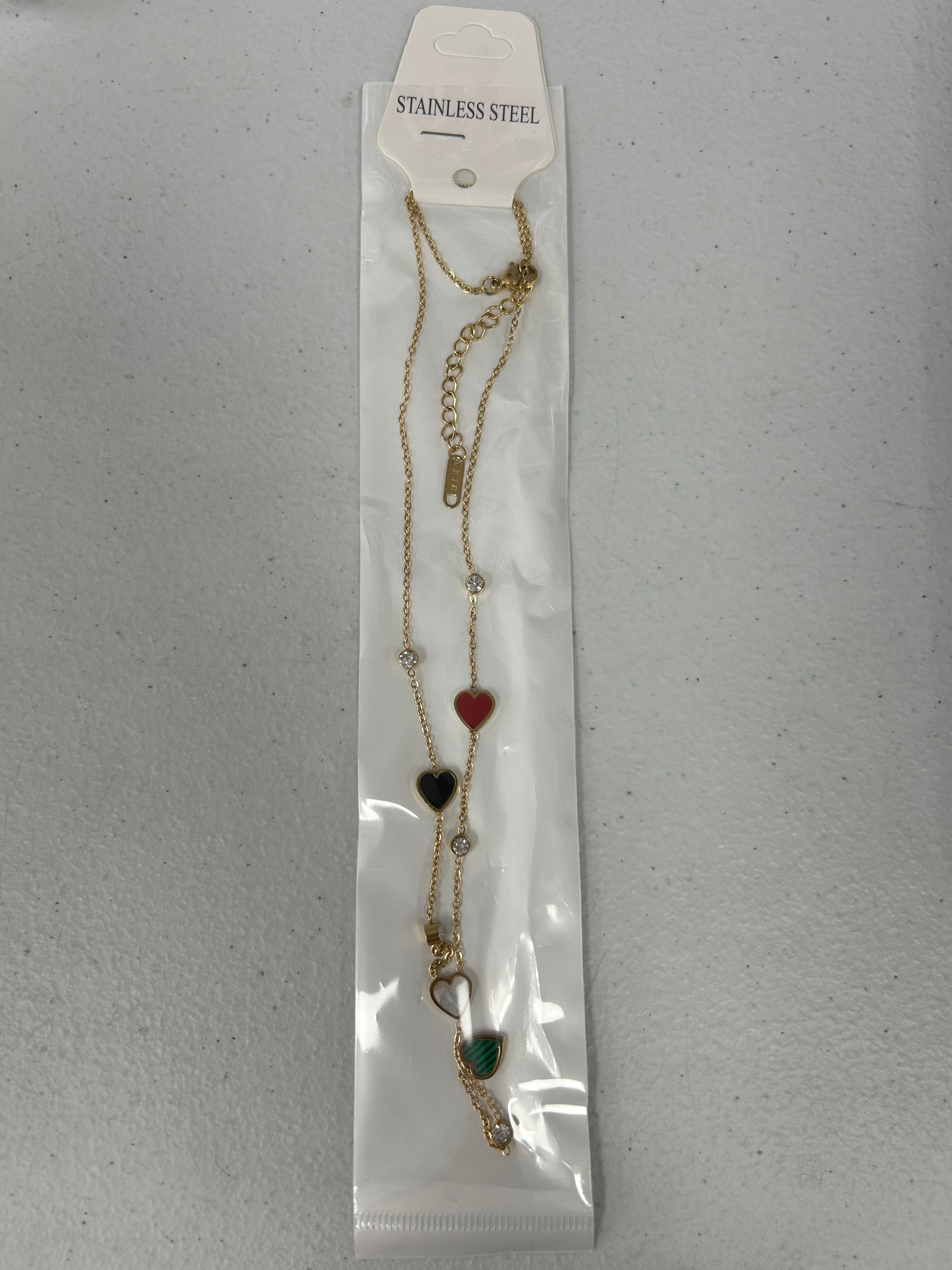 Necklace - Stainless Steel - NES-3021