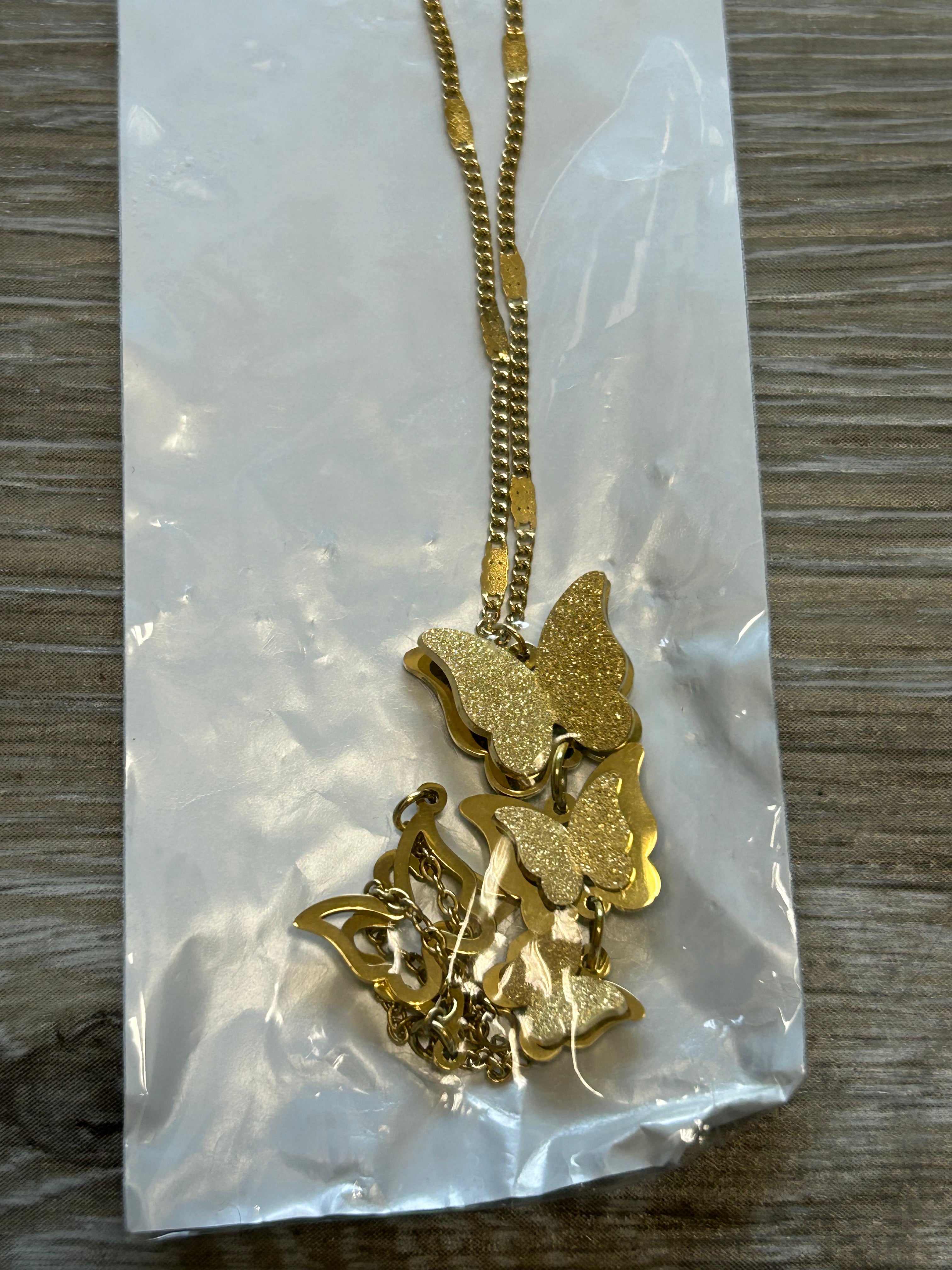 Necklace - Stainless Steel - NES-3059