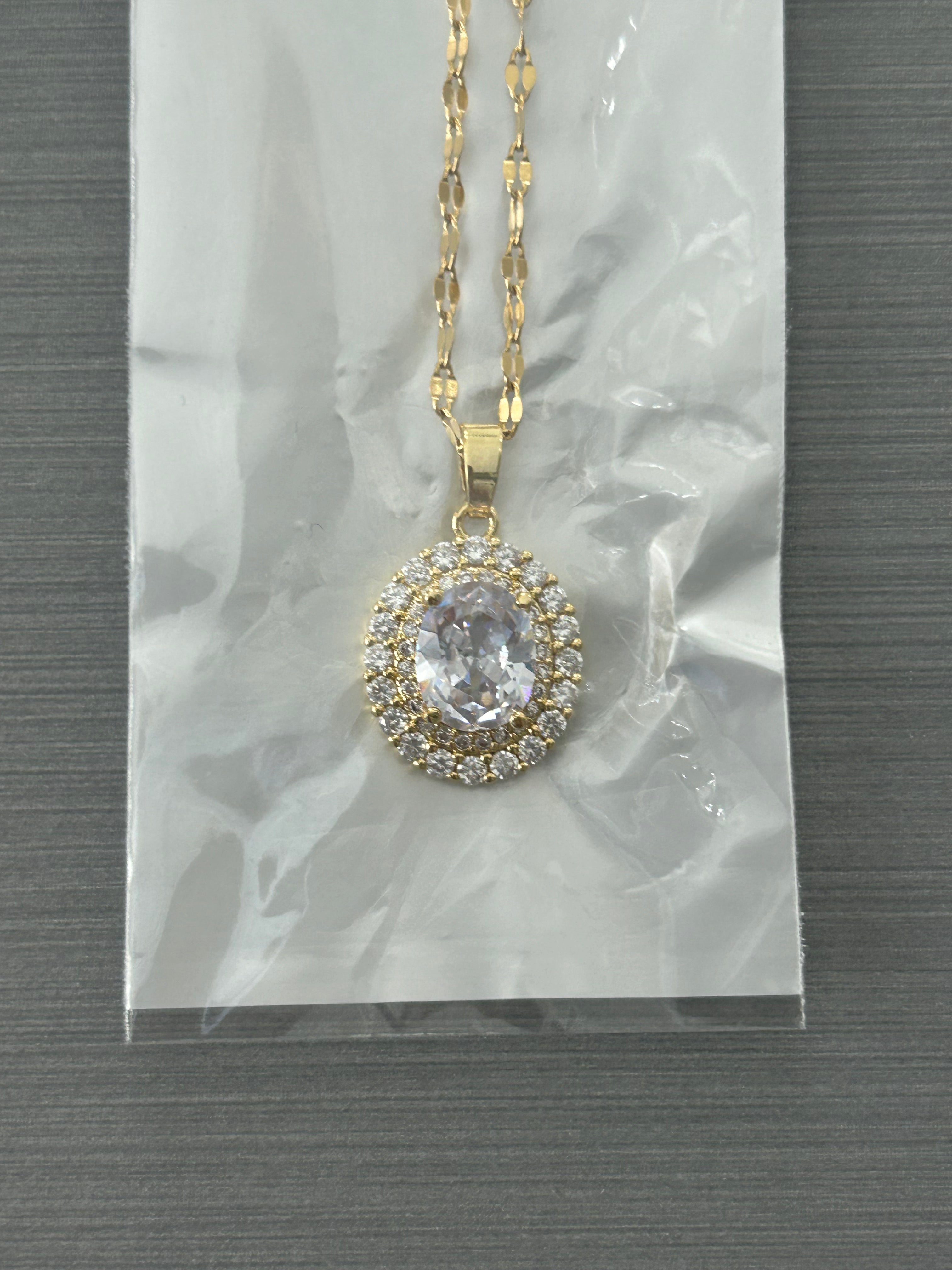 Necklace - Stainless Steel - NES-1105