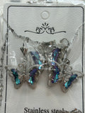 Set - Necklace and Earring - Gold Plated - SNEG-1041