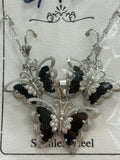 Set - Necklace and Earring - Gold Plated - SNEG-1040