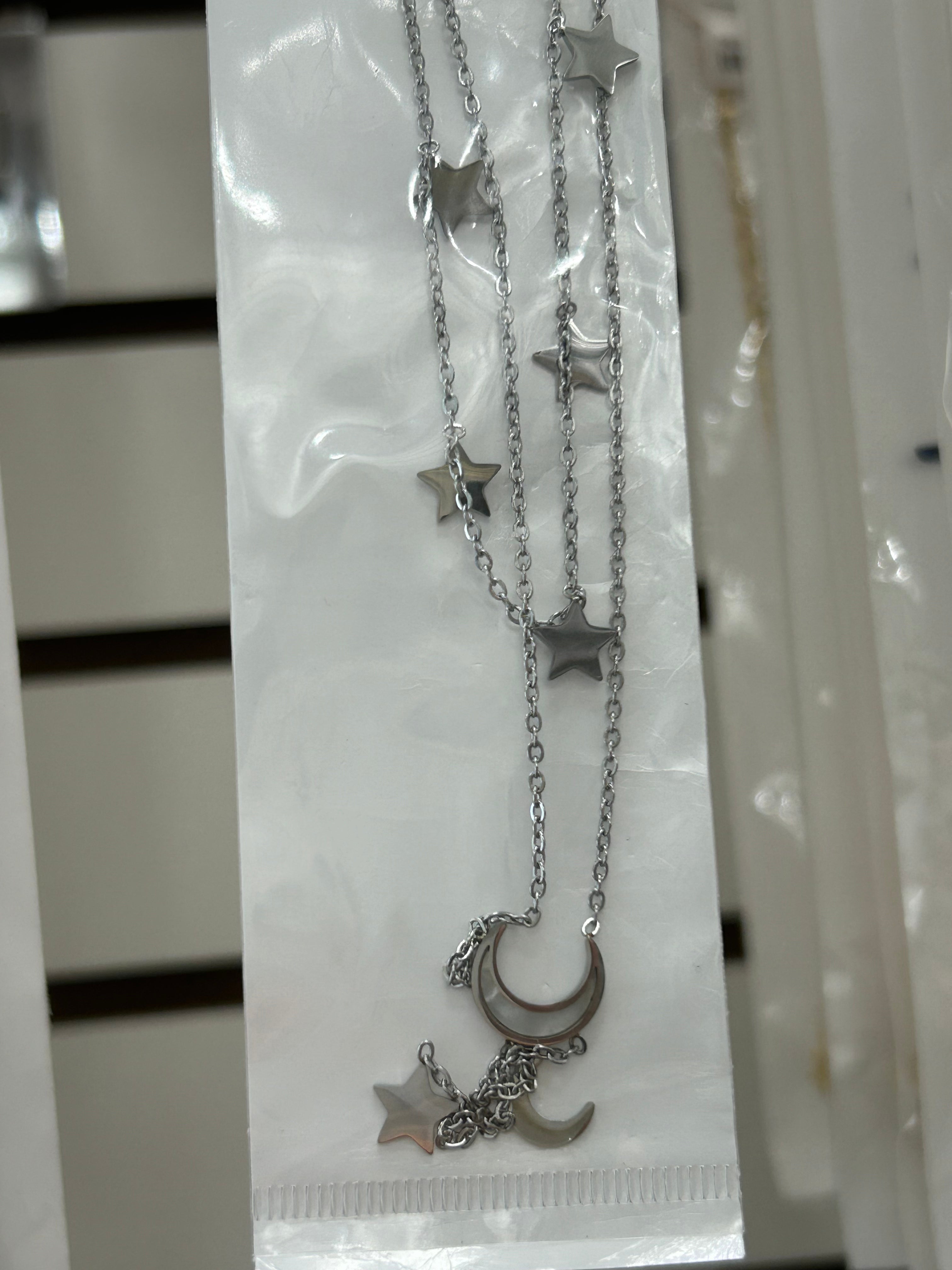 Necklace - Stainless Steel - NES-3064