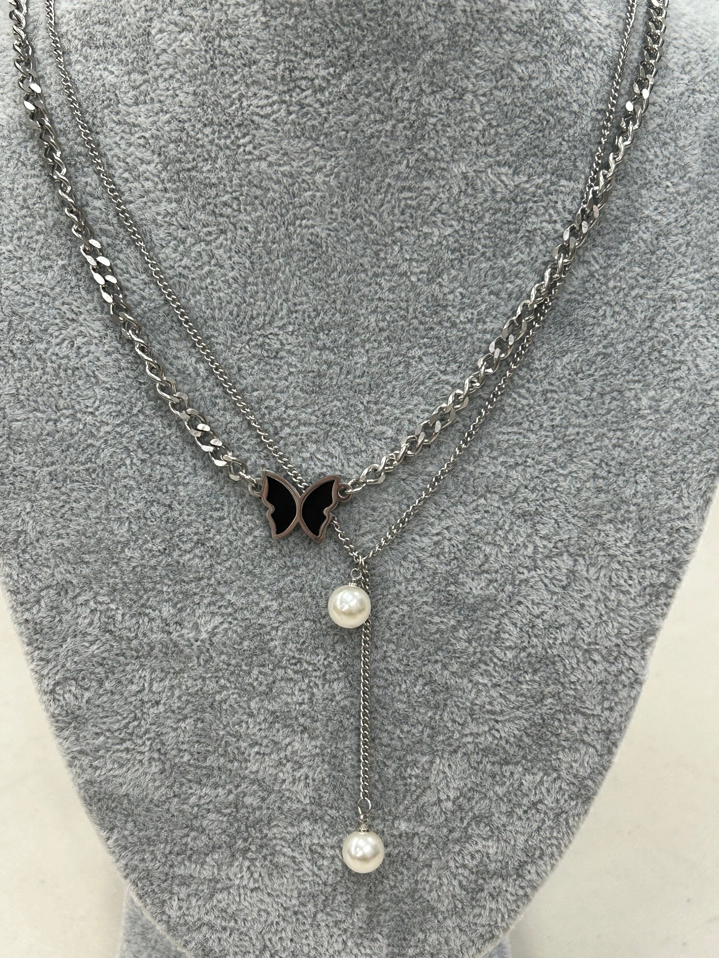 Necklace - Stainless Steel - NES-4006