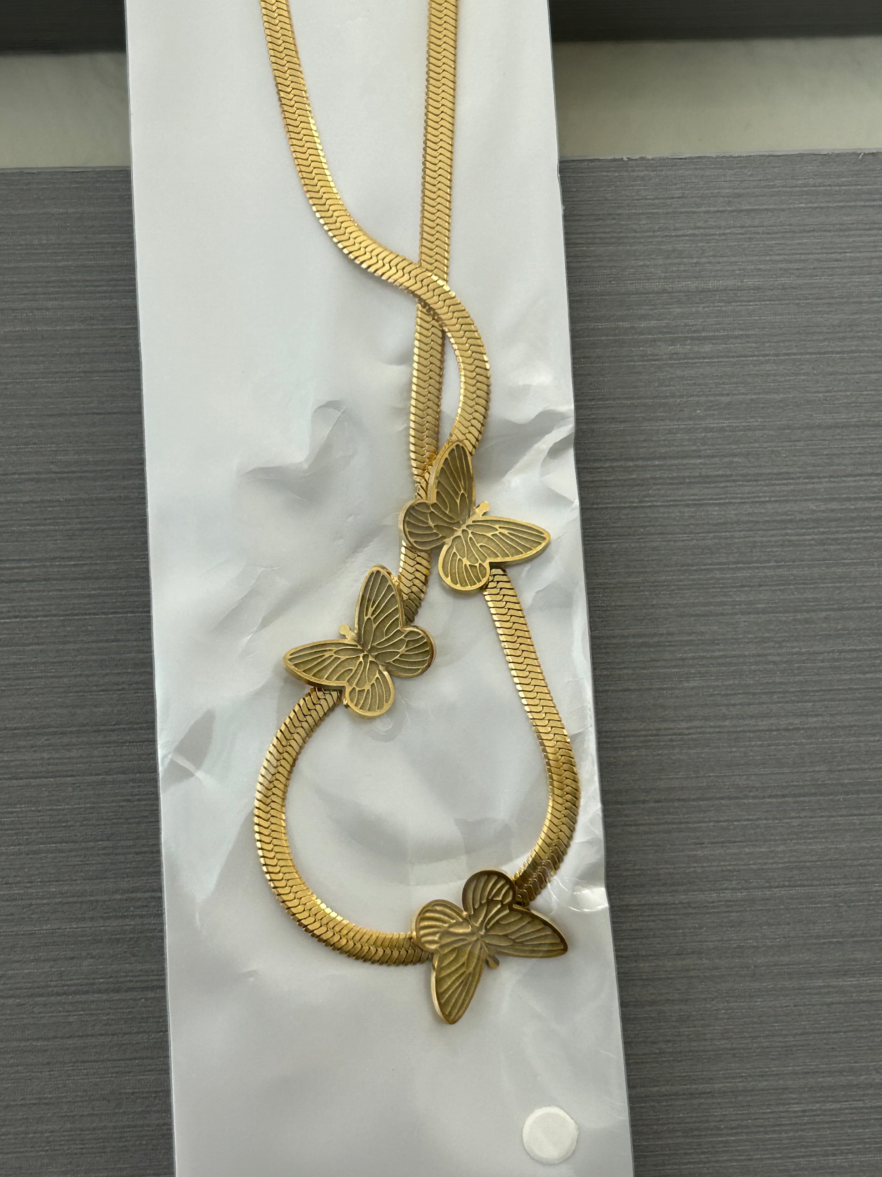 Necklace - Stainless Steel - NES-2165