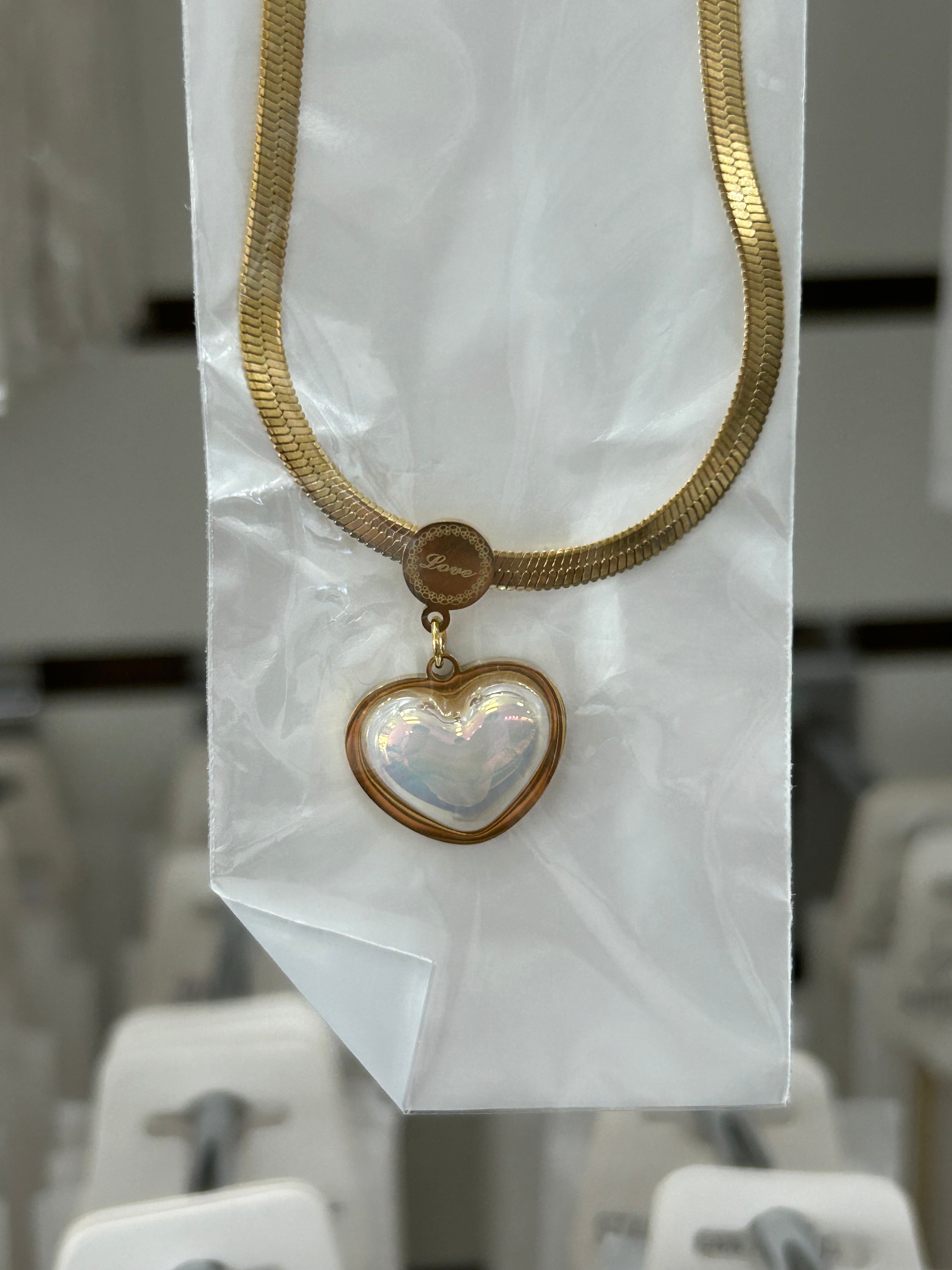 Necklace - Stainless Steel - NES-2160