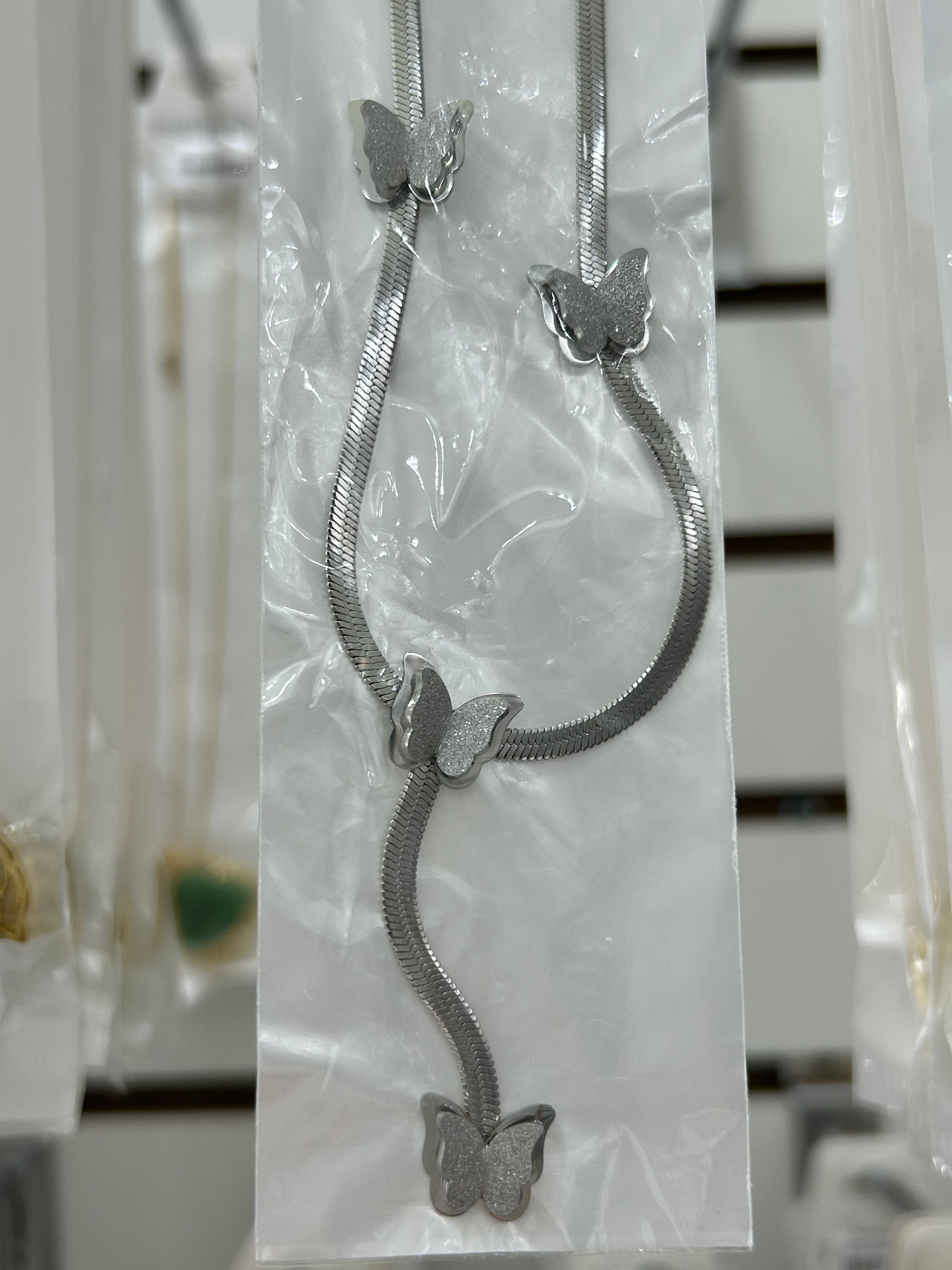 Necklace - Stainless Steel - NES-2169