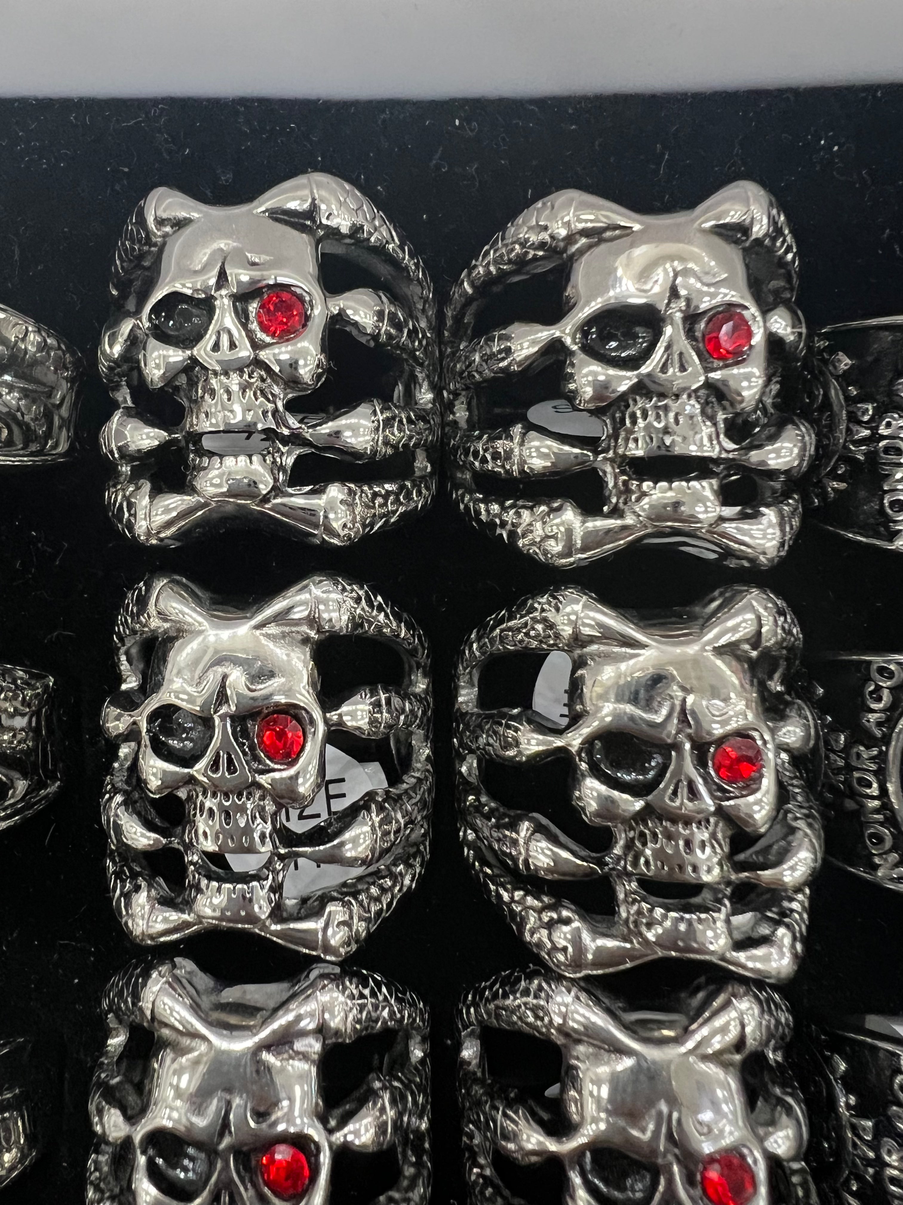 Punk Ring - Stainless Steel - 1186