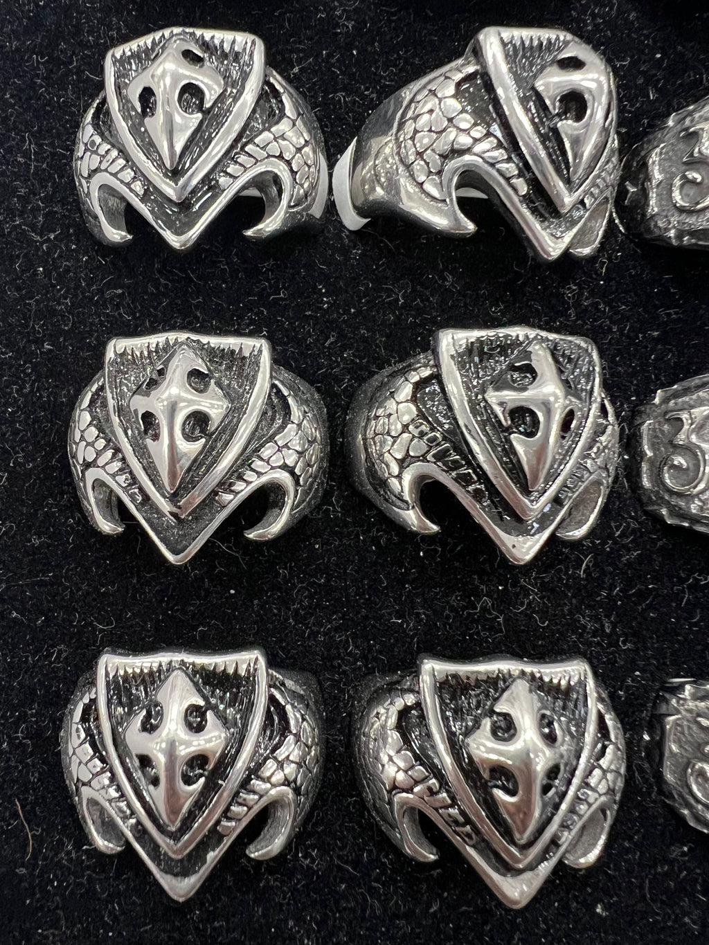 Punk Ring - Stainless Steel - 1130