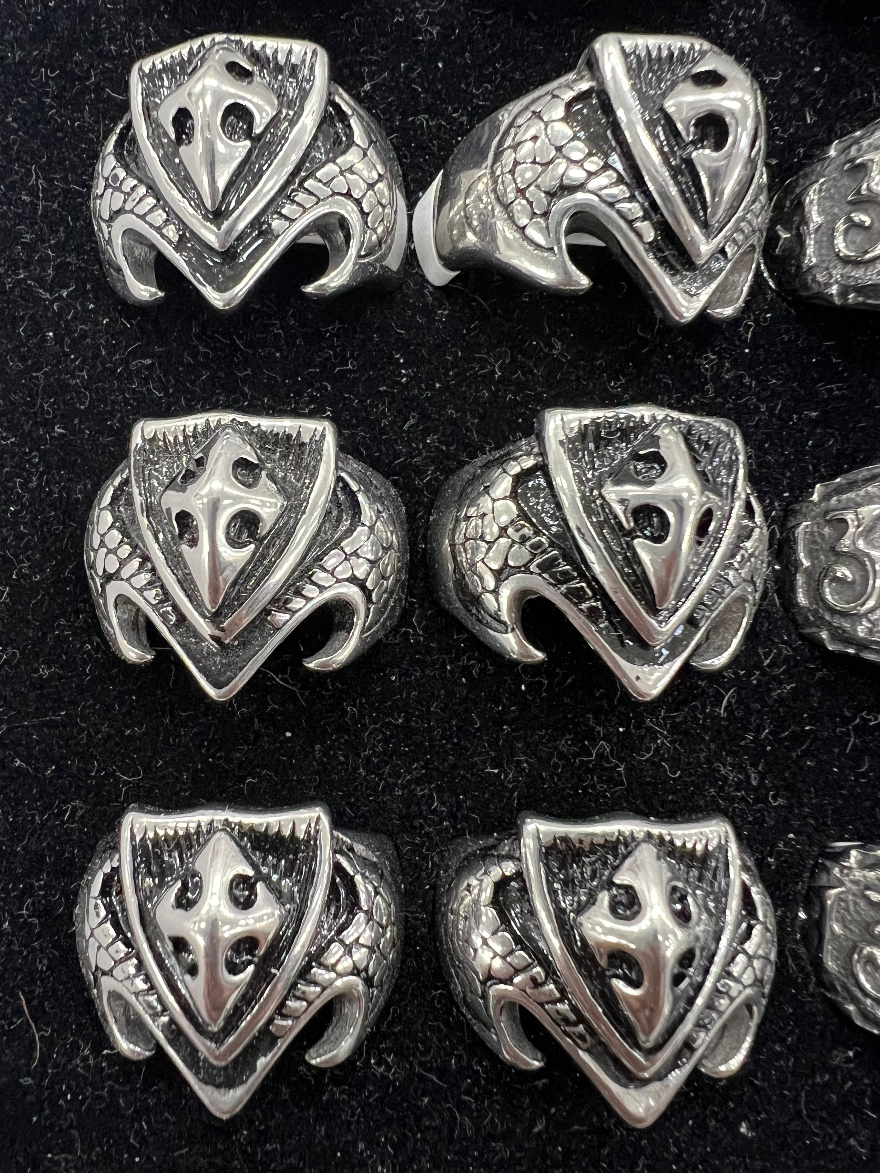 Punk Ring - Stainless Steel - 1130