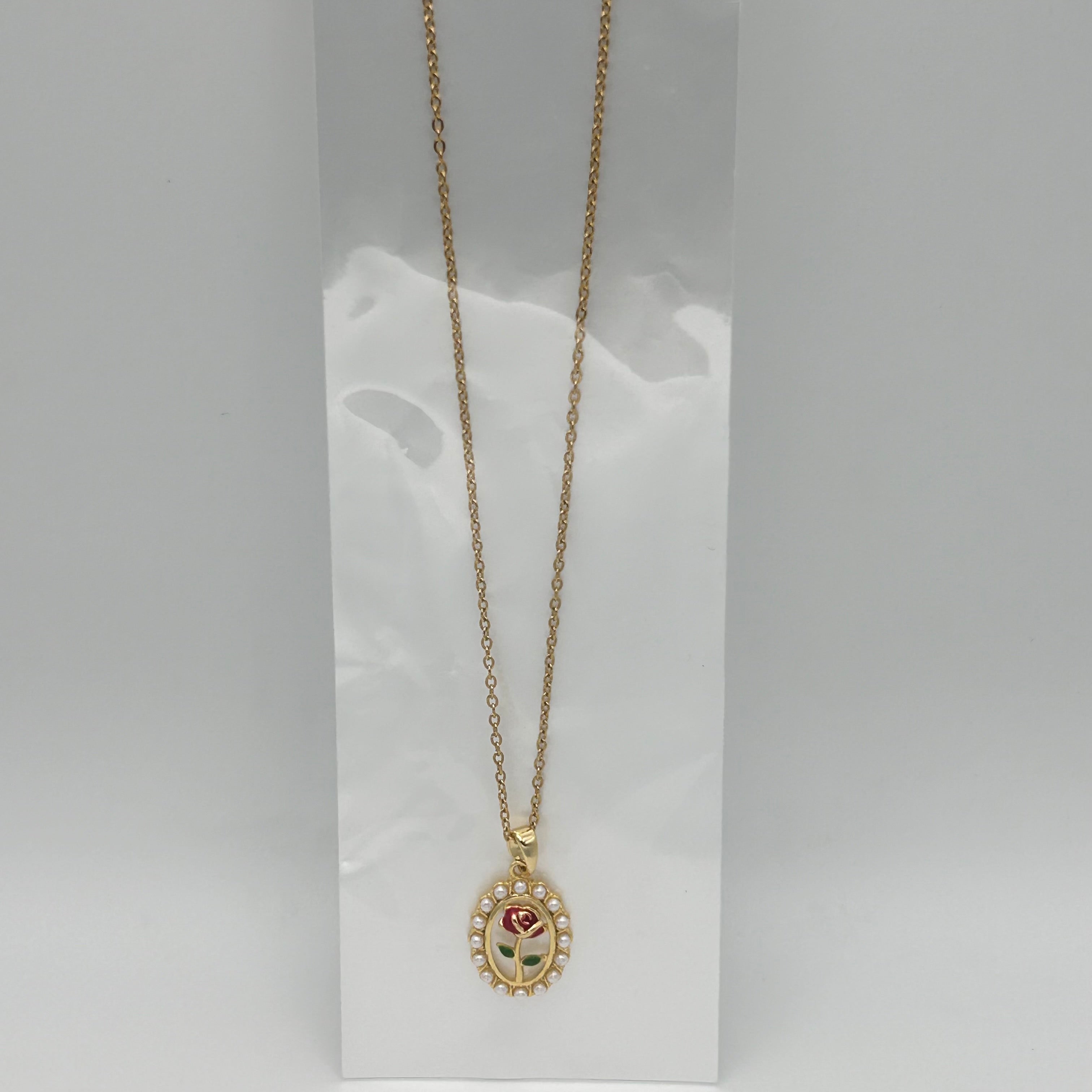 Necklace - Stainless Steel - NES-2193