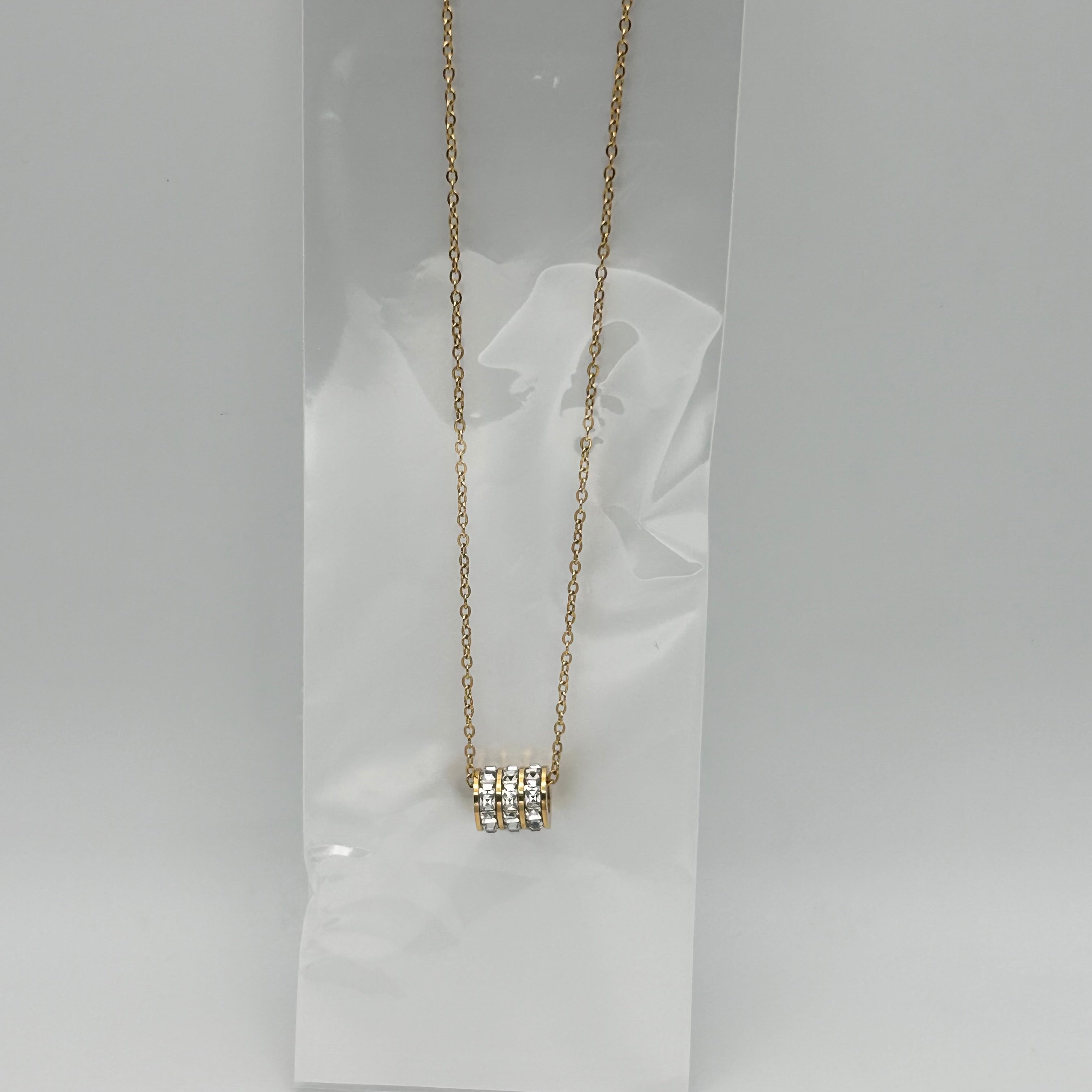 Necklace - Stainless Steel - NES-2195