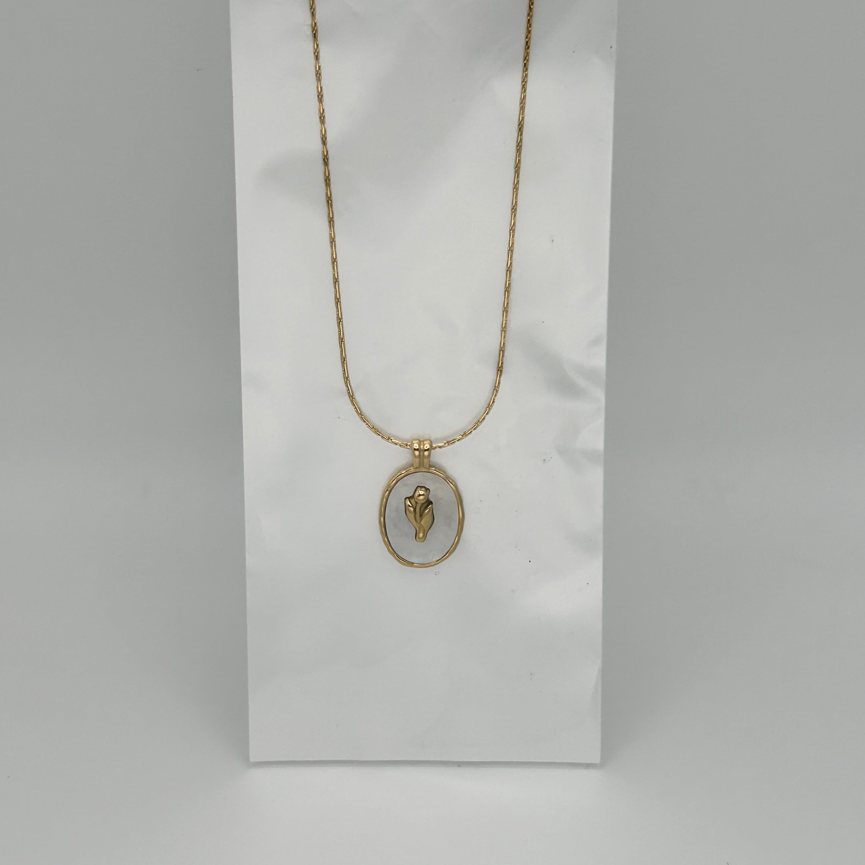 Necklace - Stainless Steel - NES-3073
