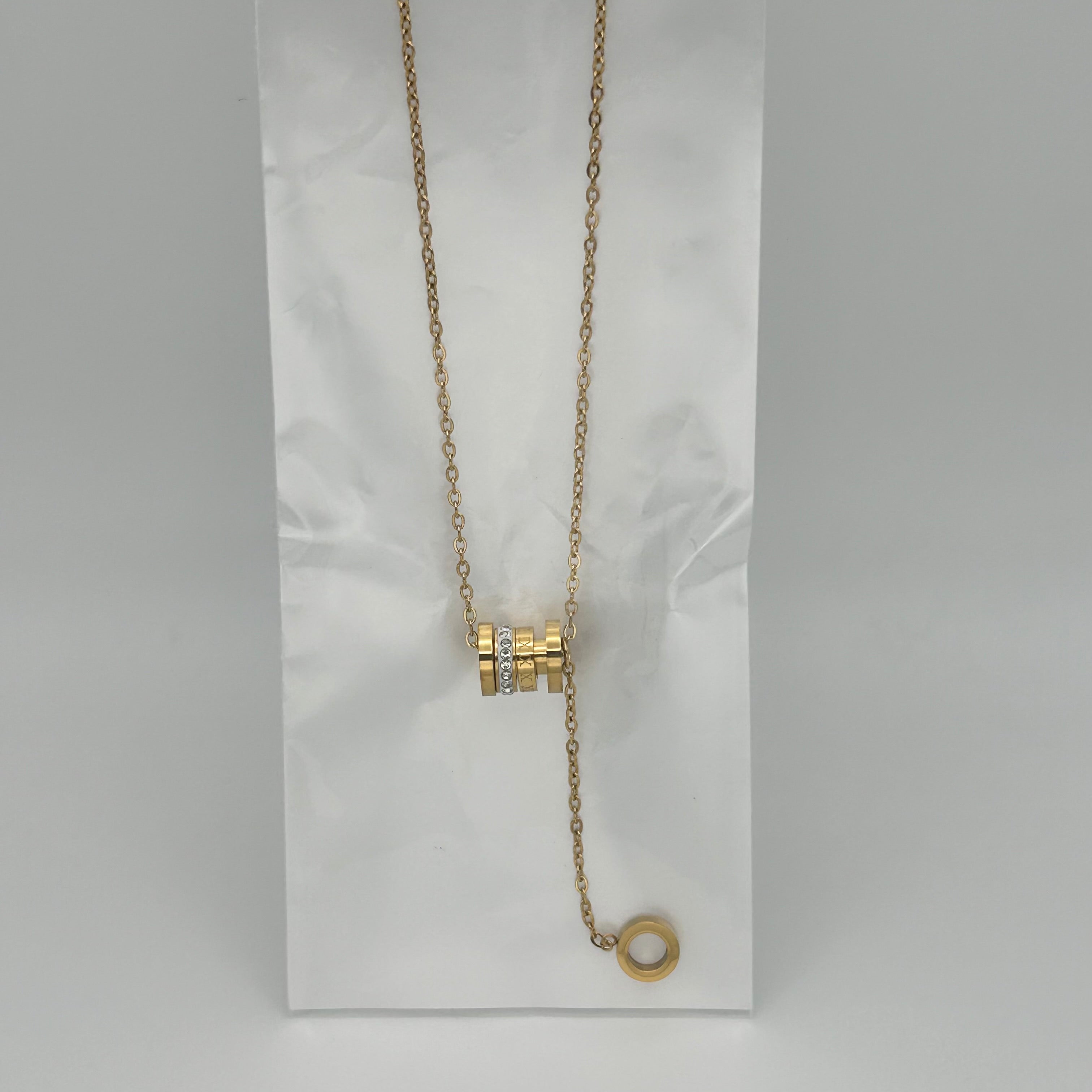 Necklace - Stainless Steel - NES-3074