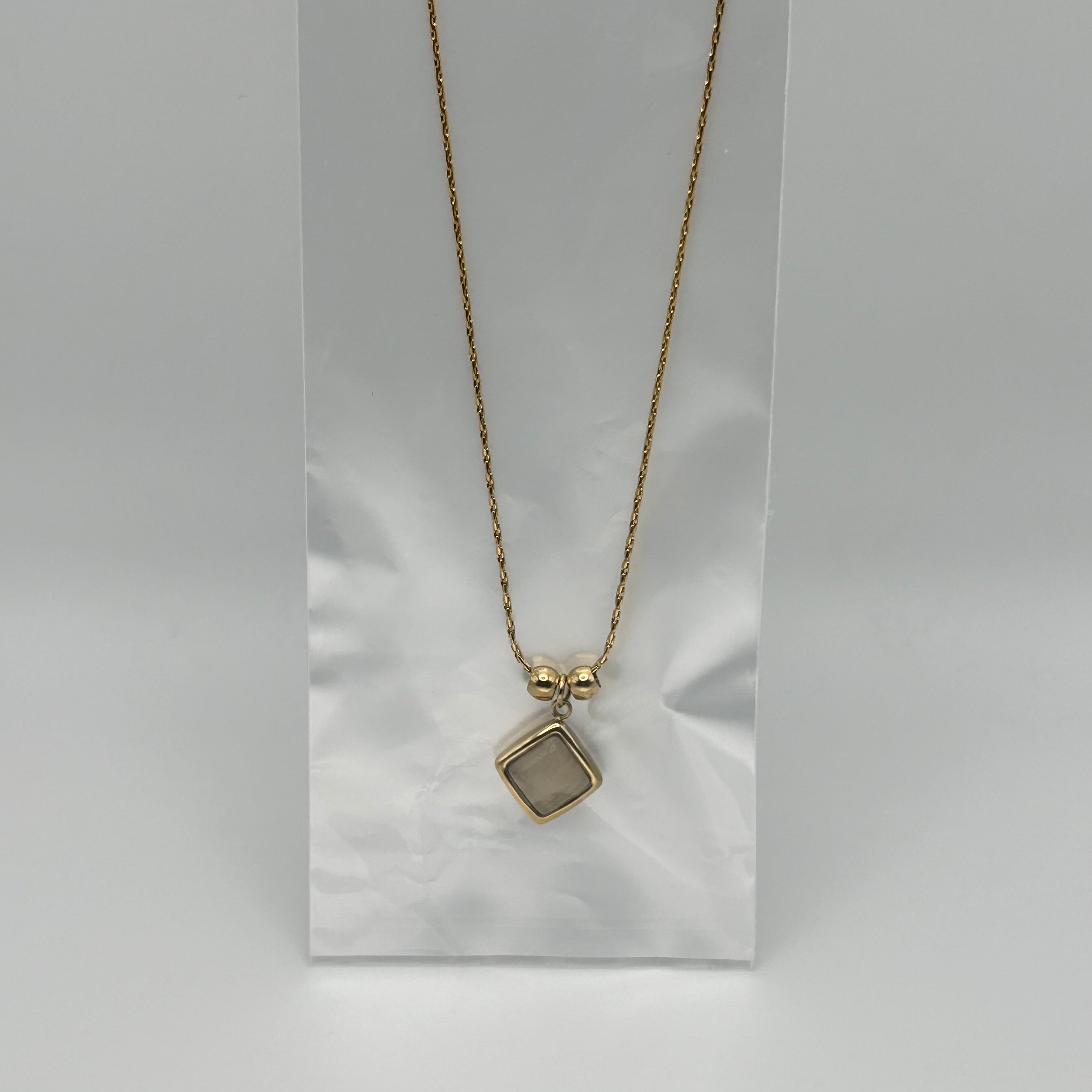 Necklace - Stainless Steel - NES-3075