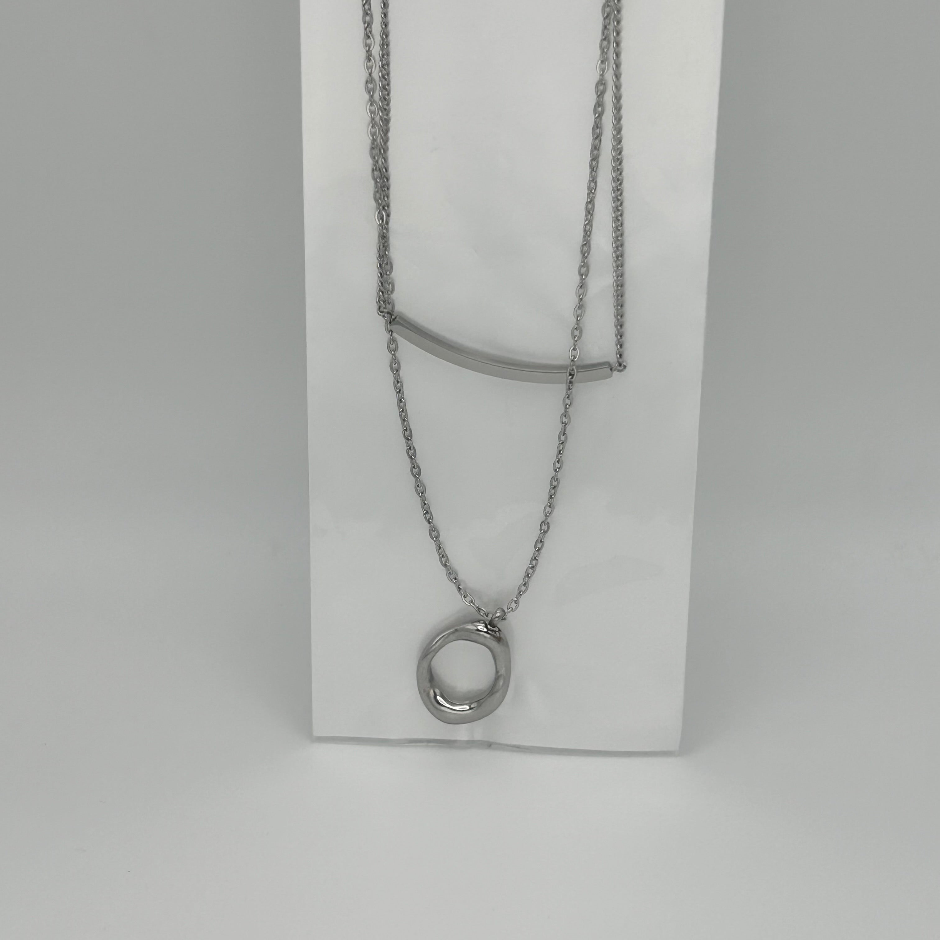 Necklace - Stainless Steel - NES-3201