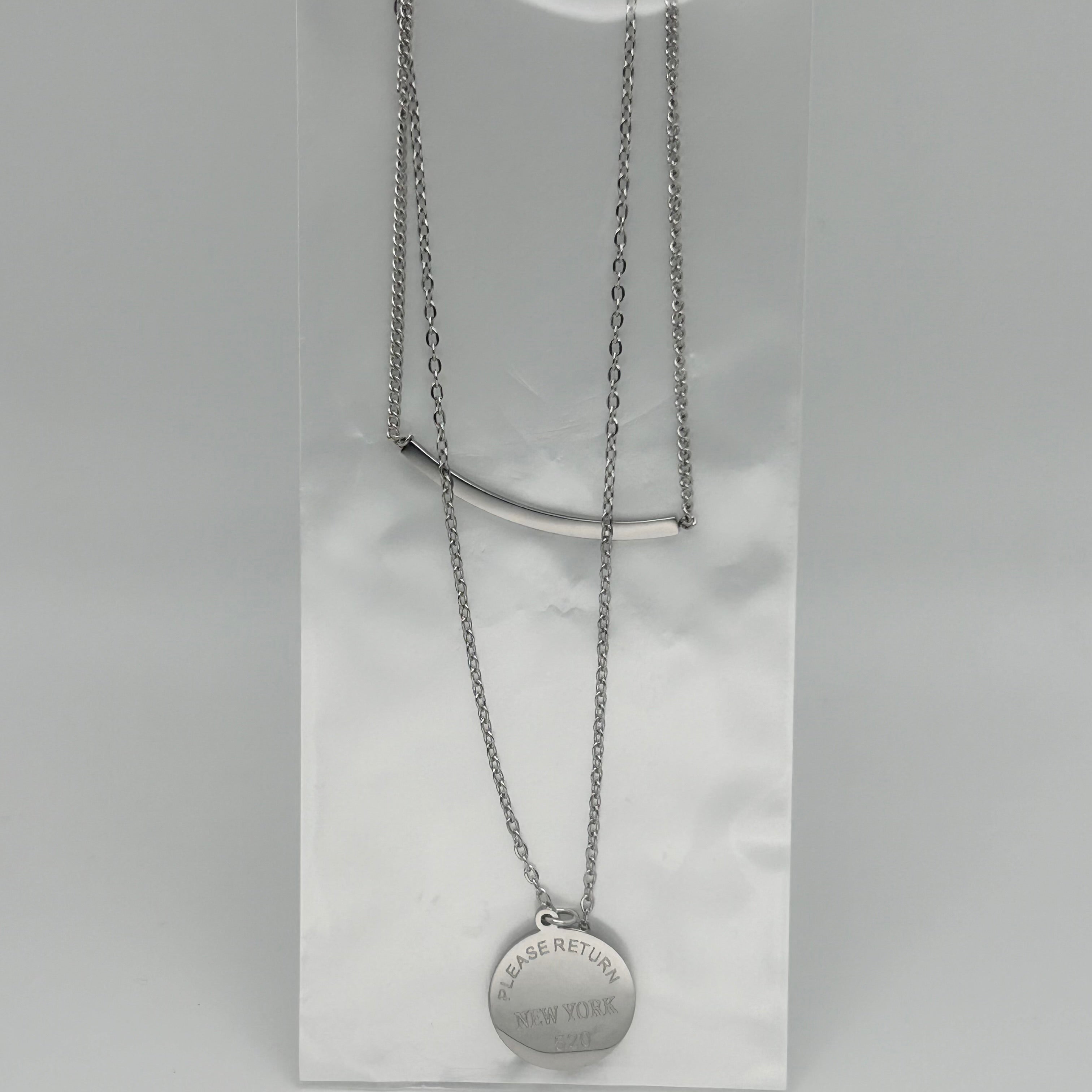 Necklace - Stainless Steel - NES-3206