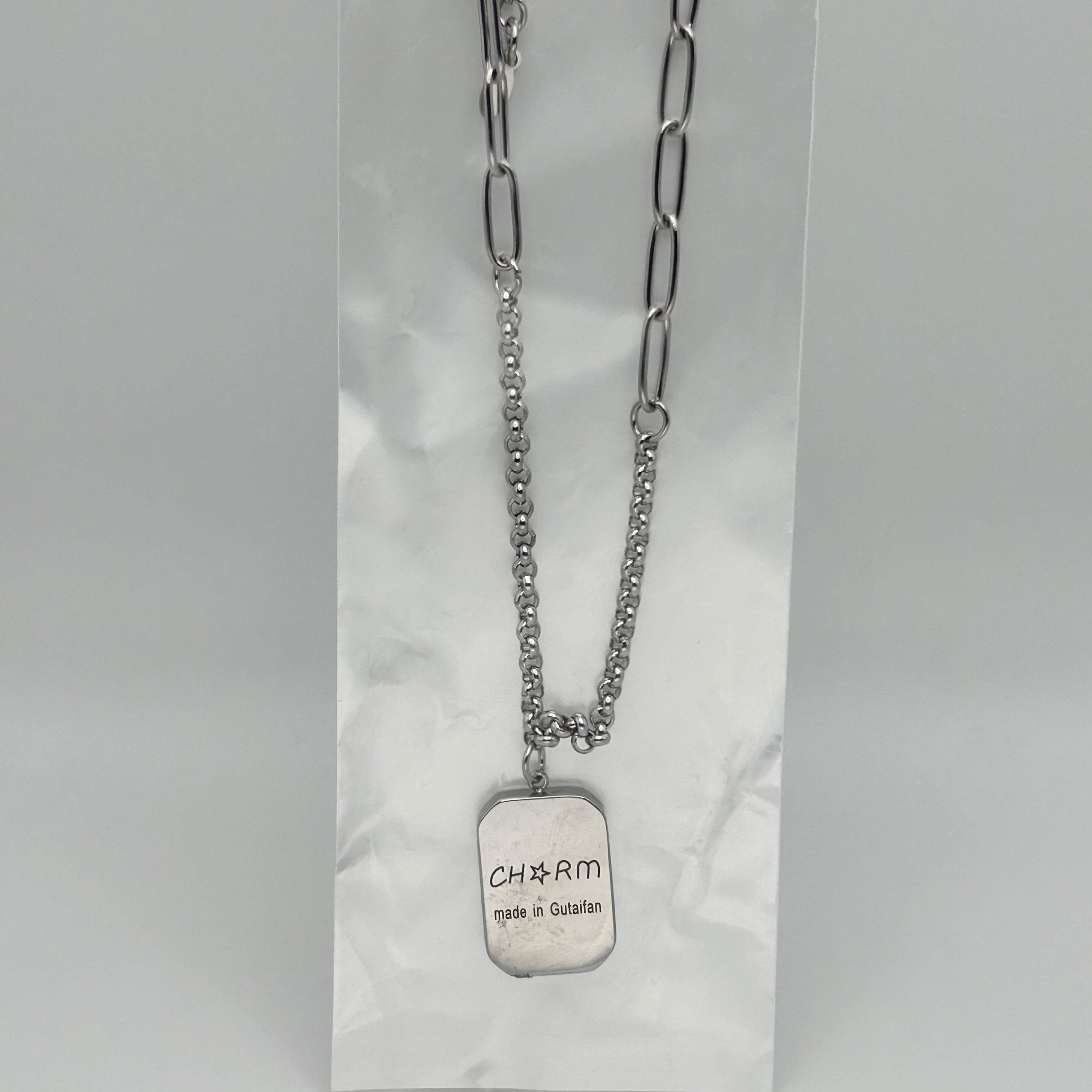 Necklace - Stainless Steel - NES-4200