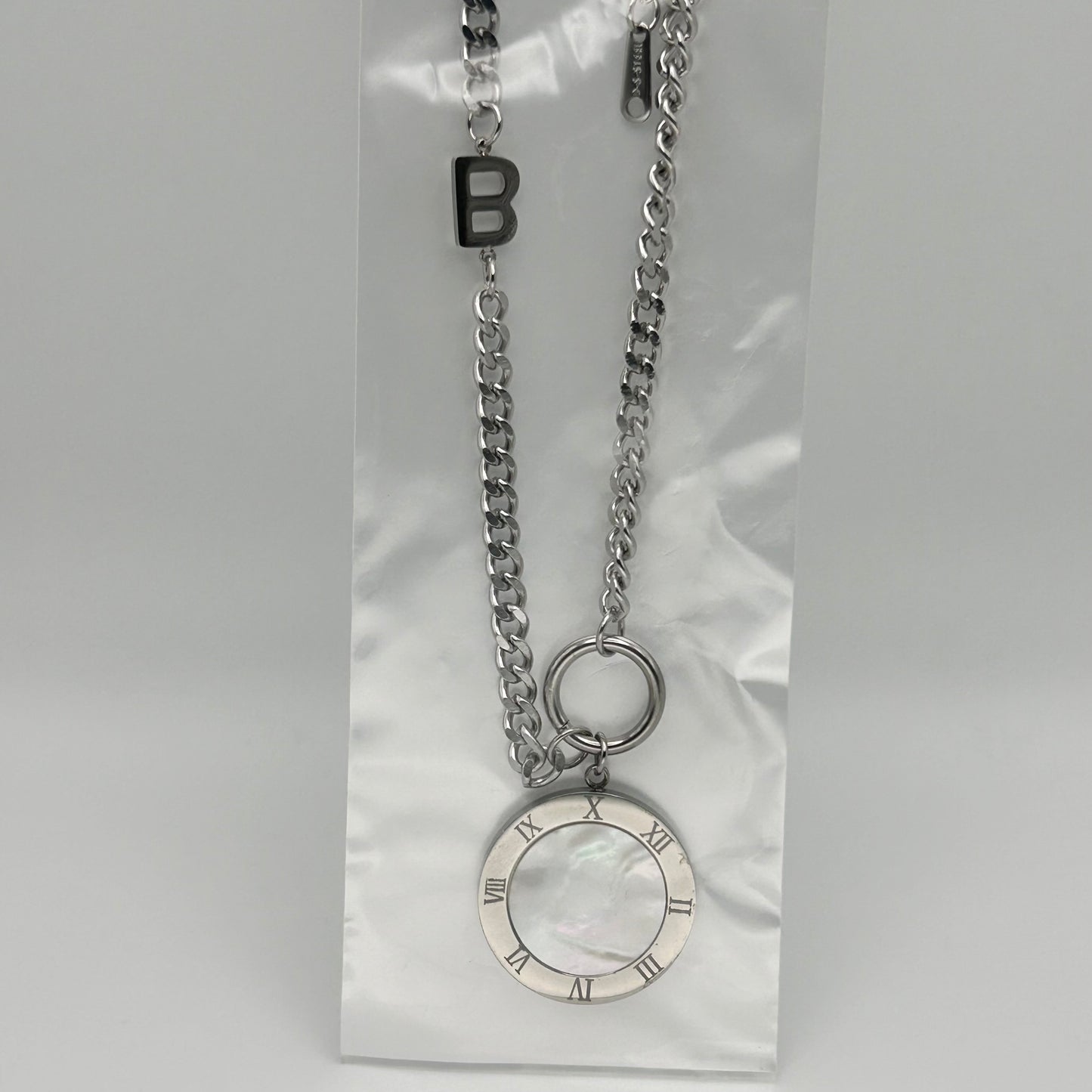 Necklace - Stainless Steel - NES-4201