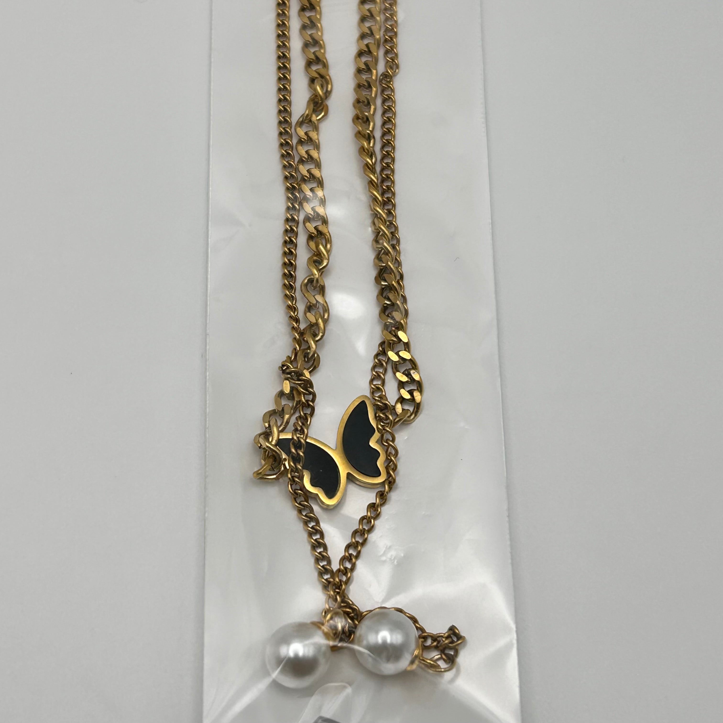 Necklace - Stainless Steel - NES-4009