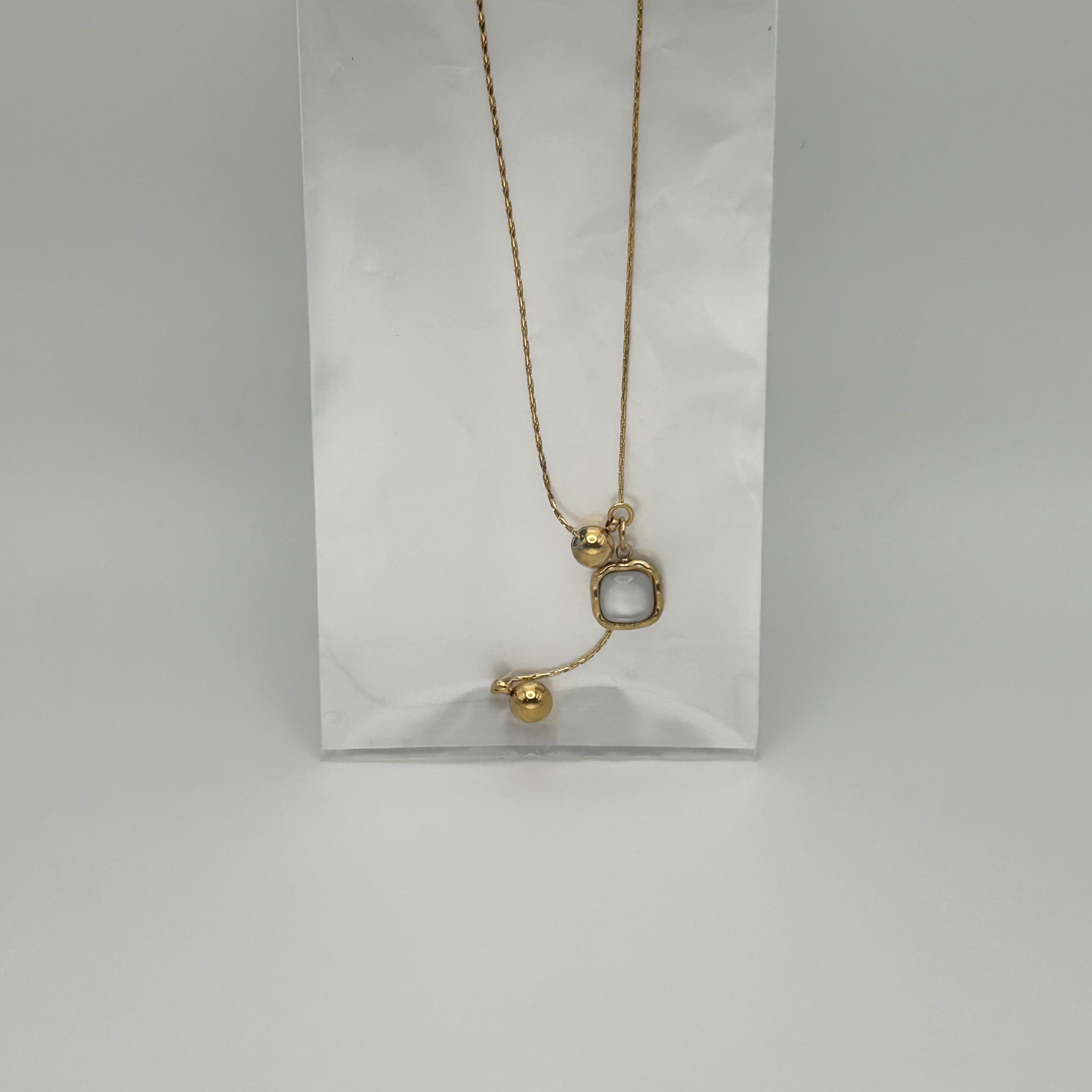 Necklace - Stainless Steel - NES-3093