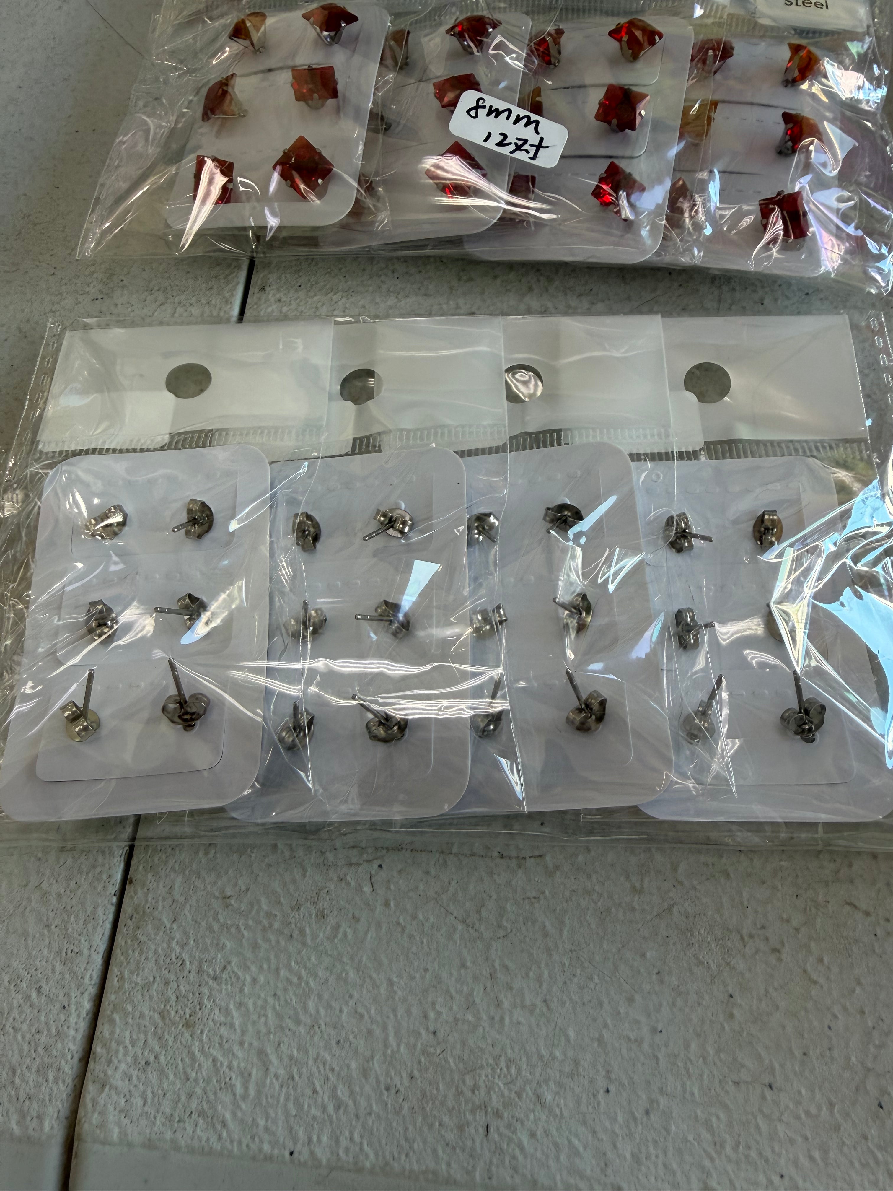 Stud Earring - Stainless Steel - SES-1131