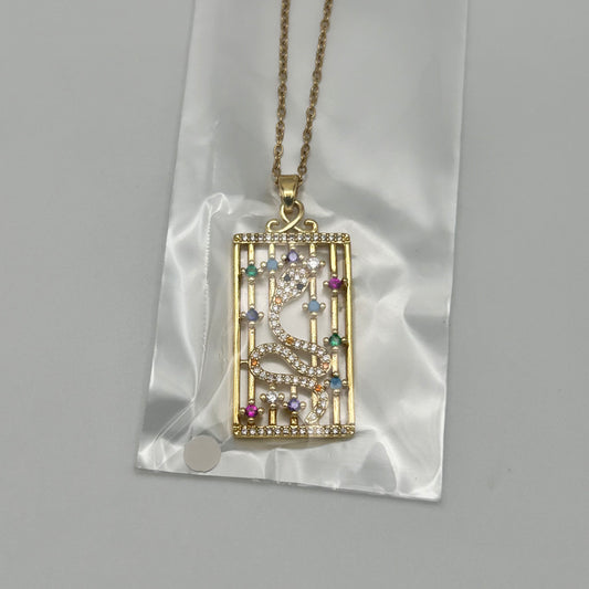 Necklace - Stainless Steel - NES-2253