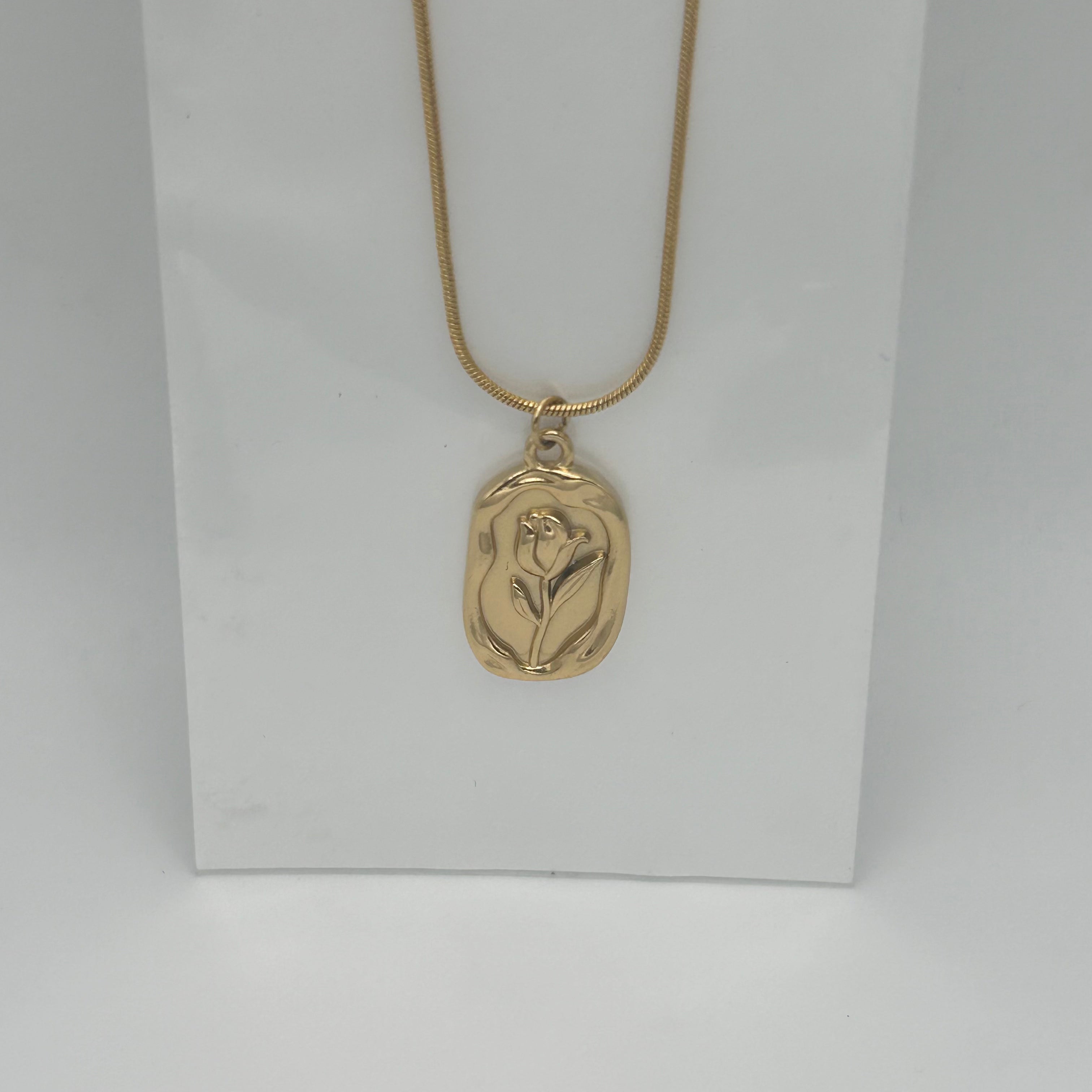Necklace - Stainless Steel - NES-3123