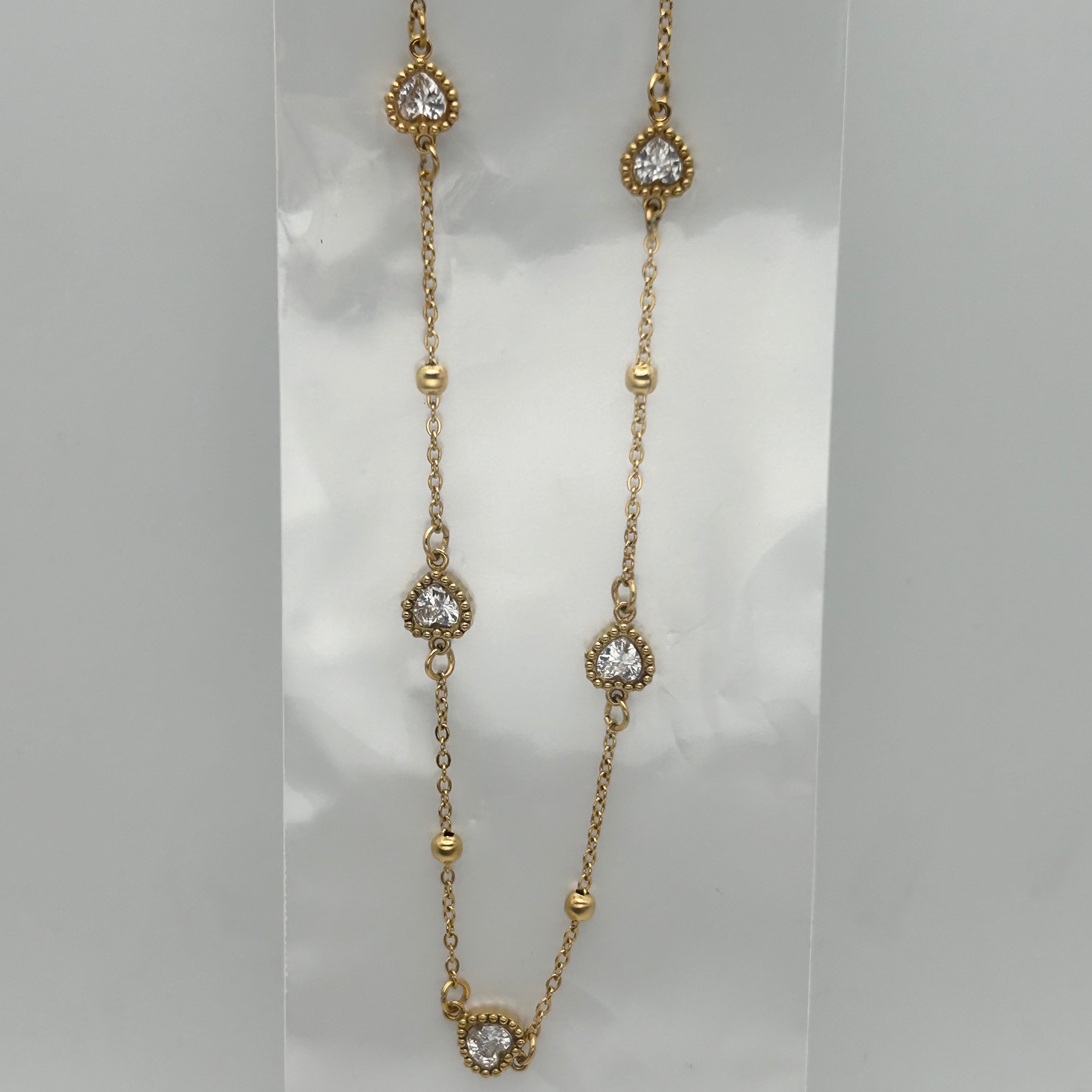 Necklace - Stainless Steel - NES-4014