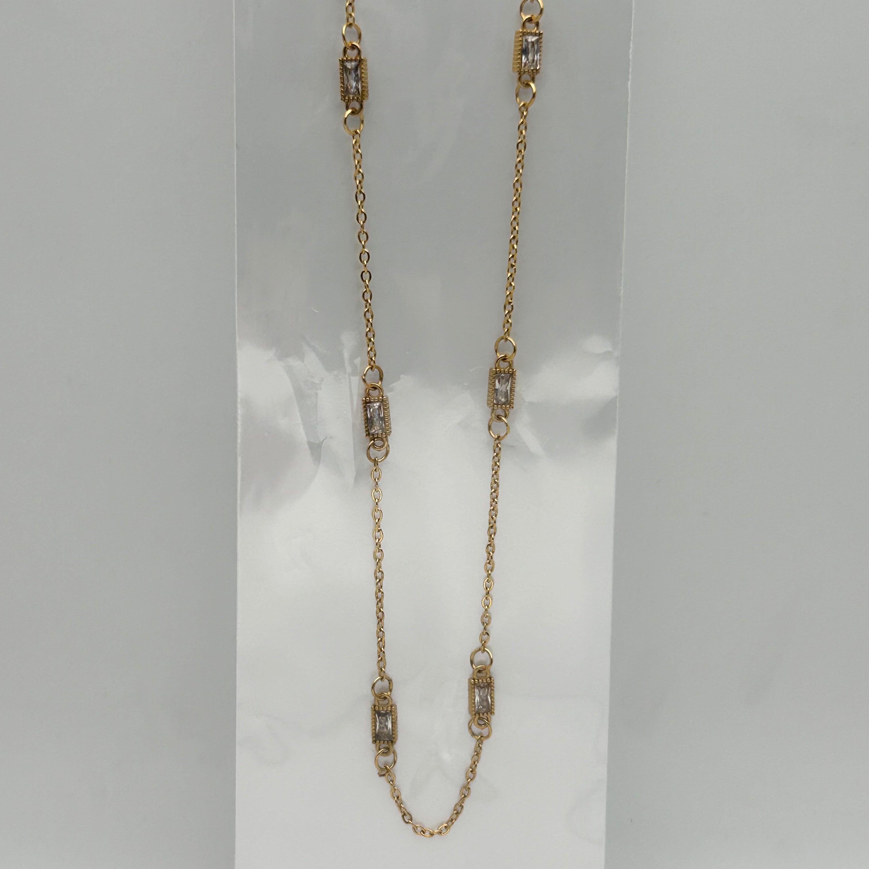Necklace - Stainless Steel - NES-4016