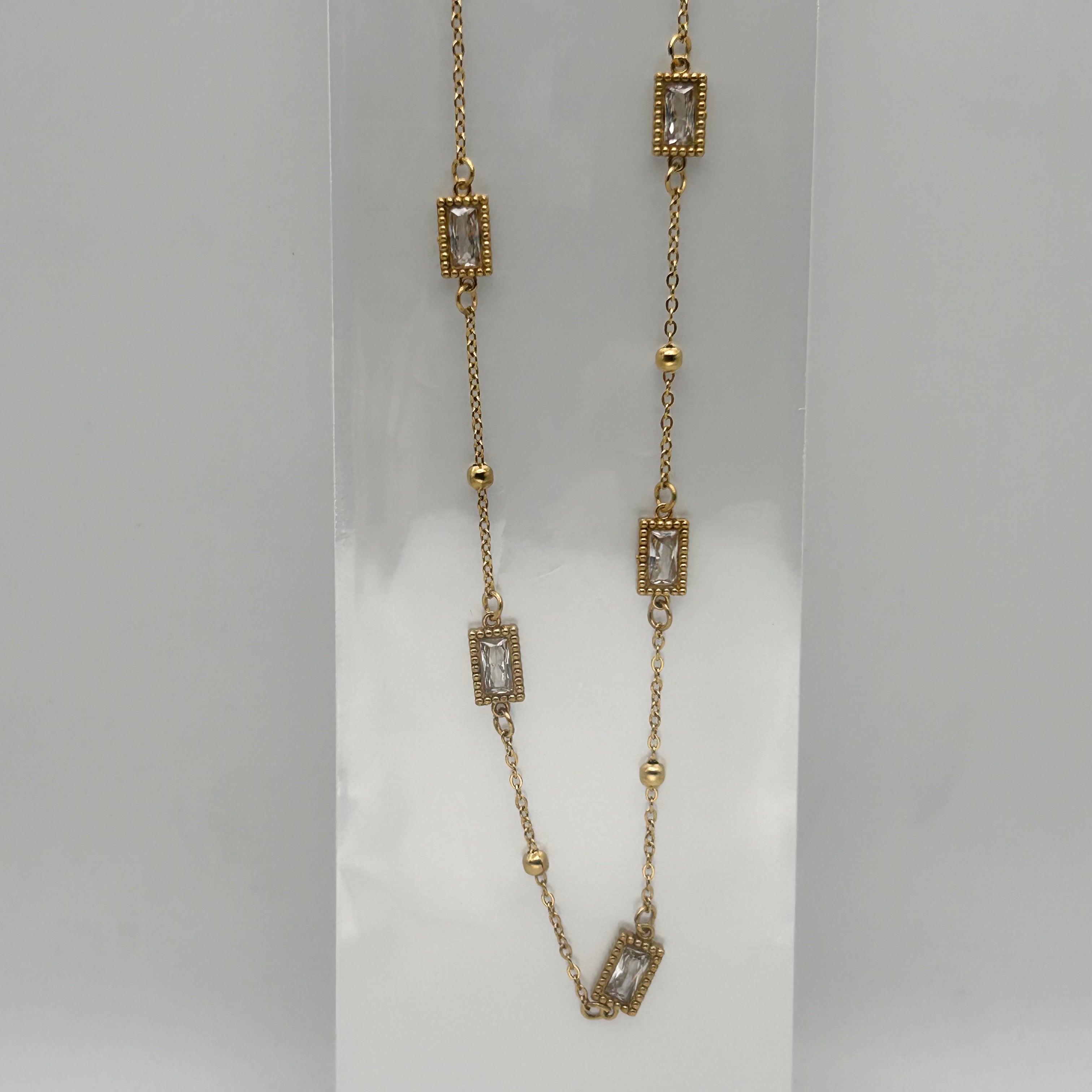 Necklace - Stainless Steel - NES-4017