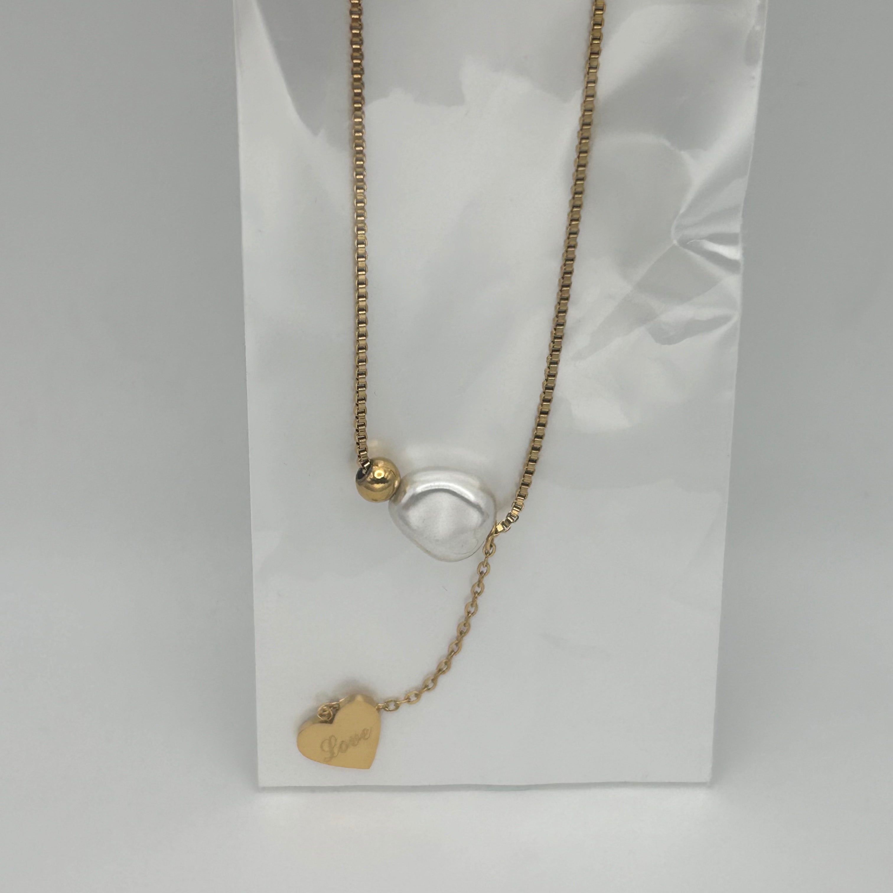 Necklace - Stainless Steel - NES-2242