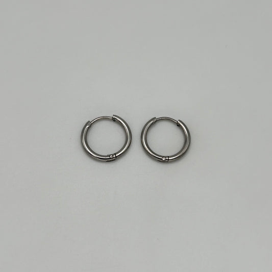 Huggie Earrings - Stainless Steel - HES-1001