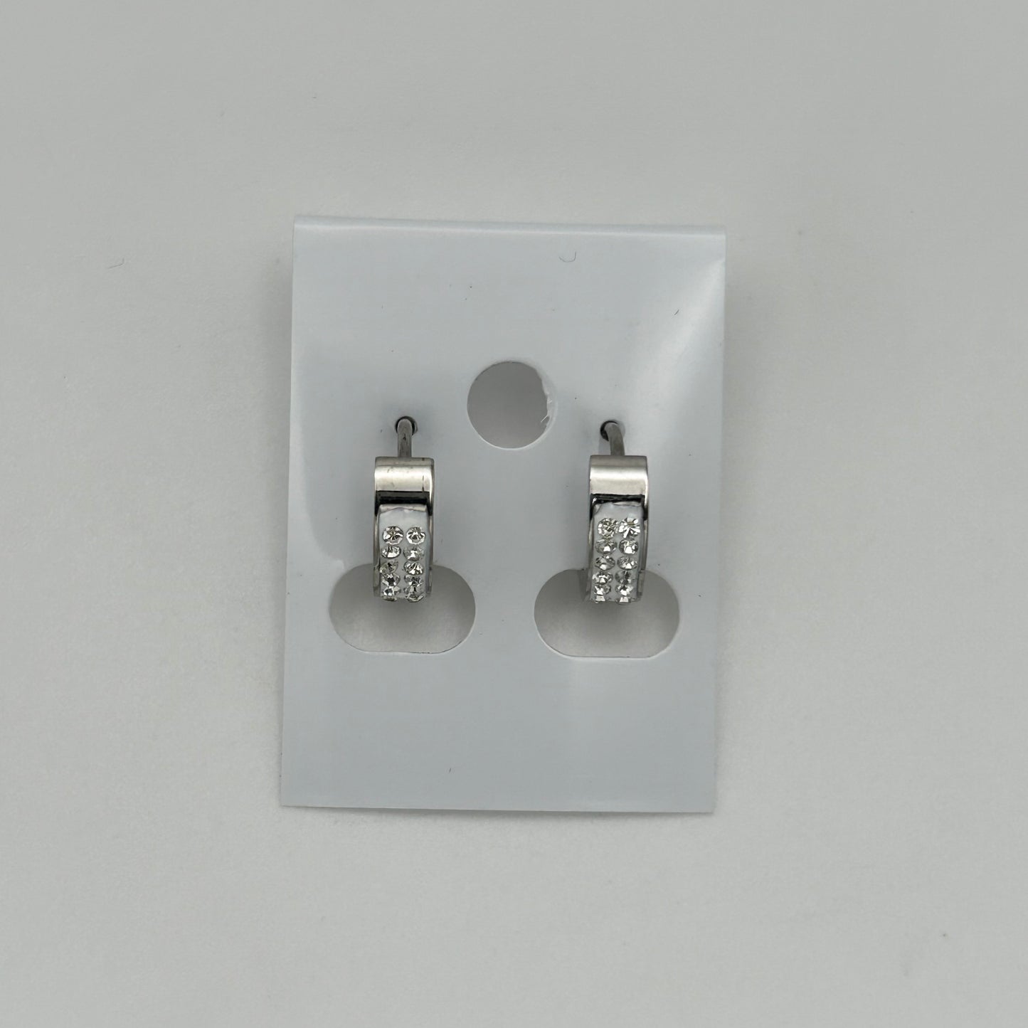 Huggie Earrings - Stainless Steel - HES-1007