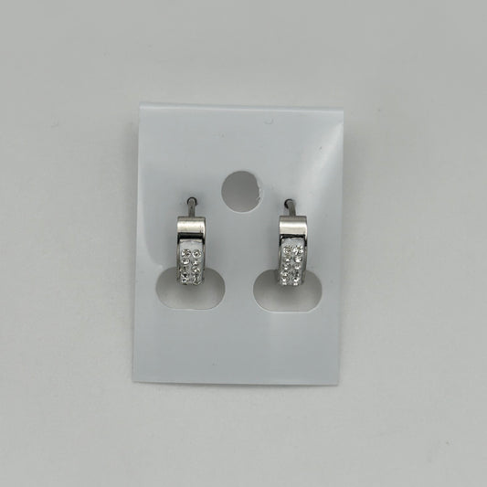 Huggie Earrings - Stainless Steel - HES-1007