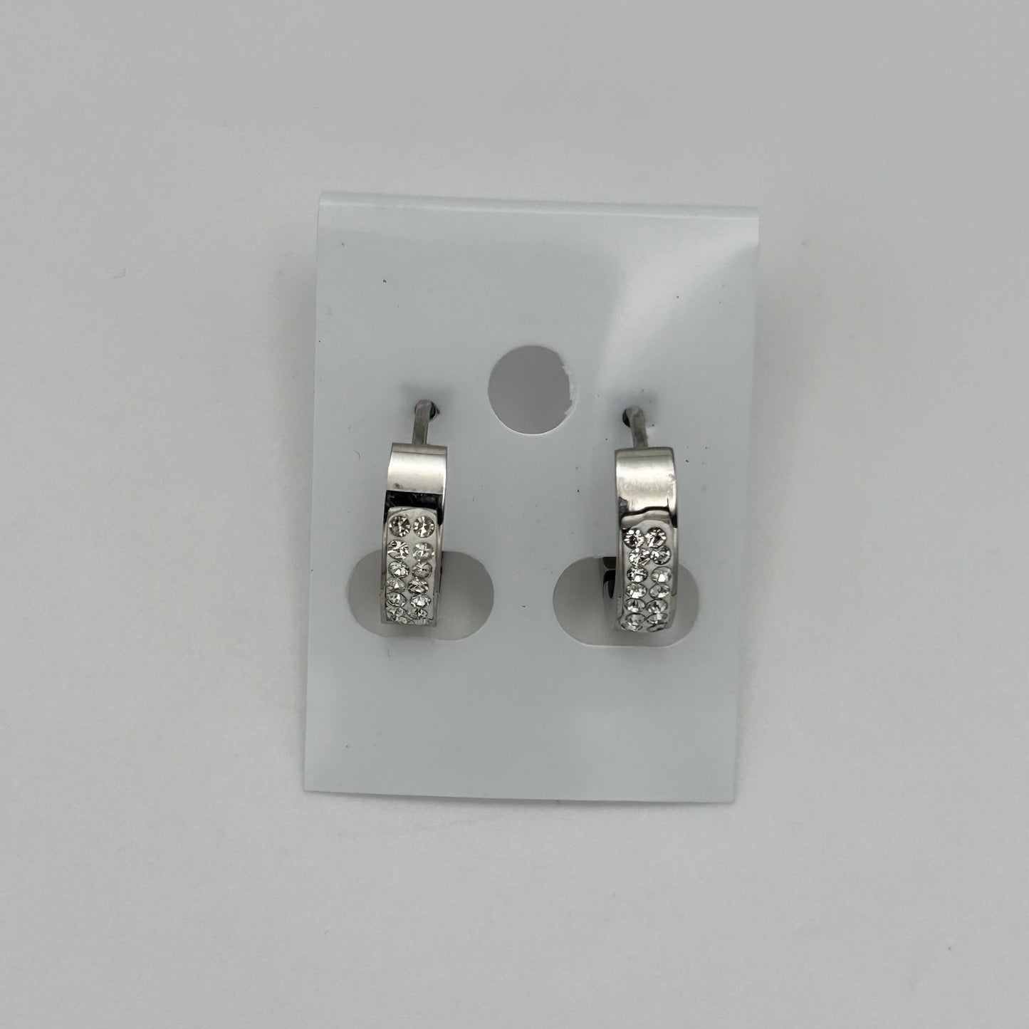 Huggie Earrings - Stainless Steel - HES-1008
