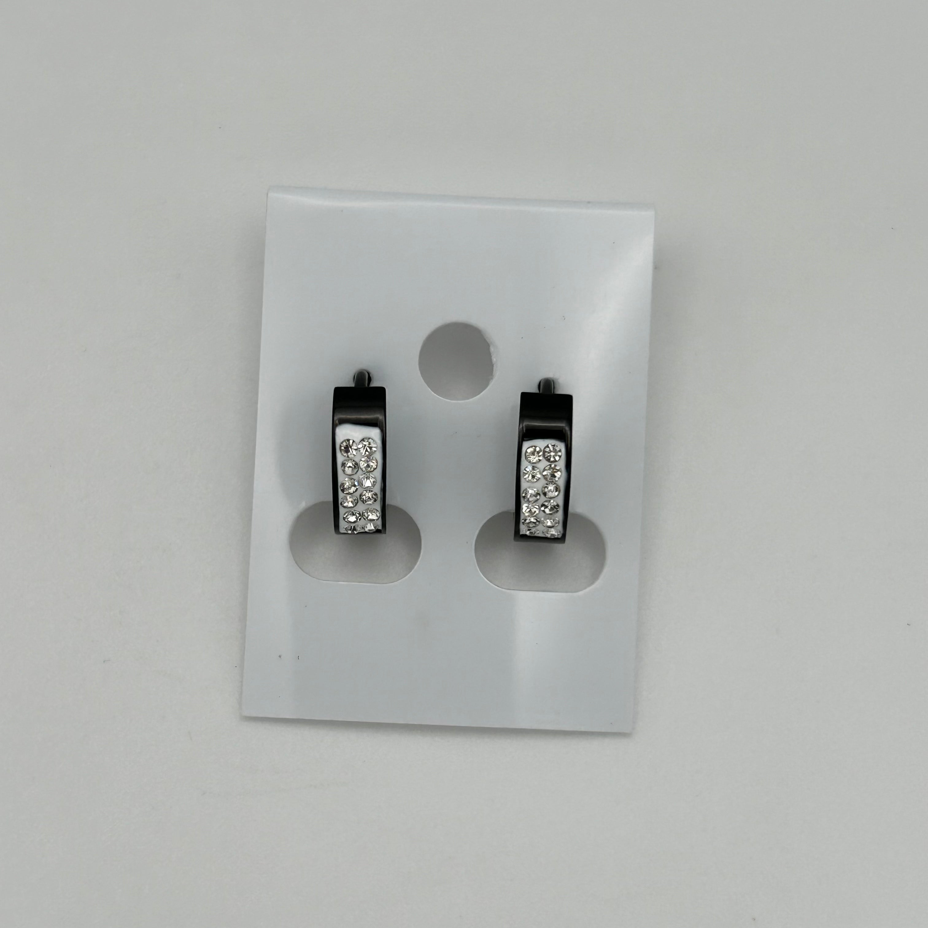 Huggie Earrings - Stainless Steel - HES-1011