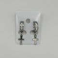Huggie Earrings - Stainless Steel - HES-1013